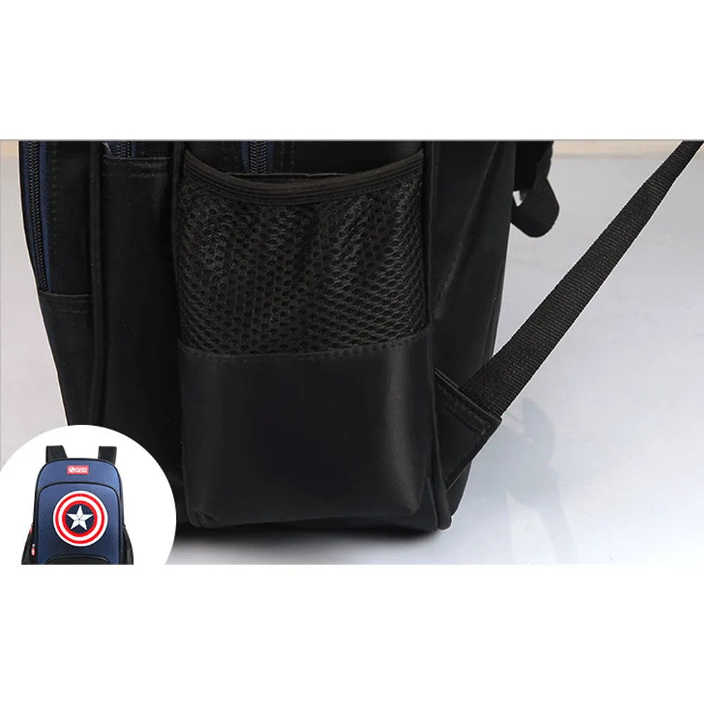 Elementary School Bag Captain America Children's Backpack Boys Backpack