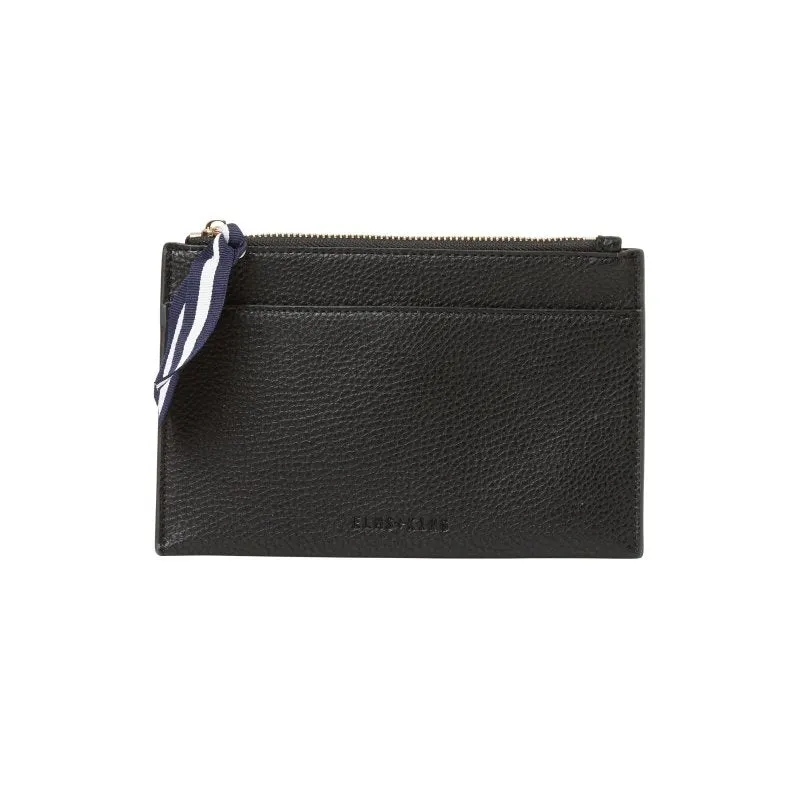 ELMS and KING New York Black Pebble Coin Purse