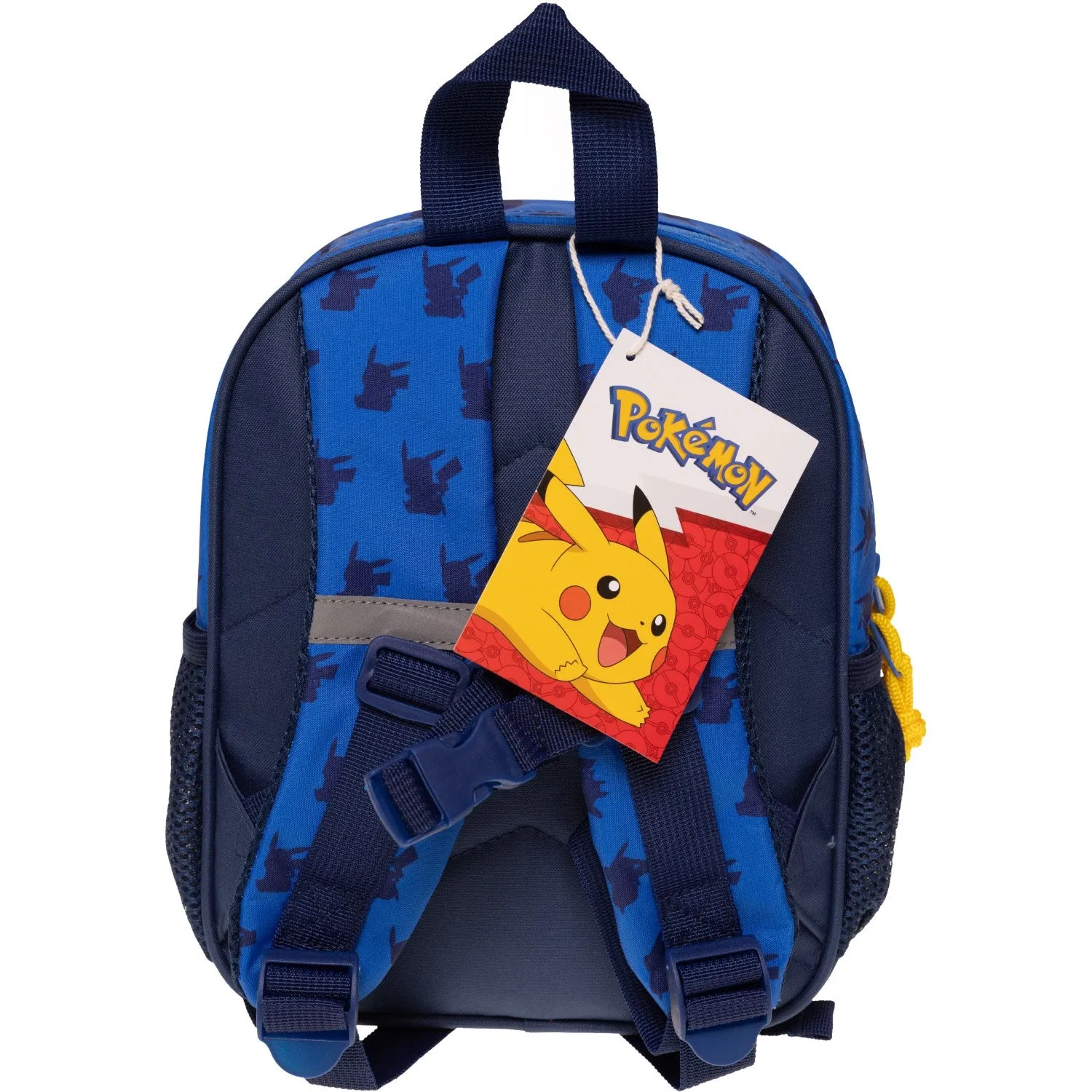 Euromic Pokémon Lille Backpack med front lommer med Zipper And 2 mesh side lommer