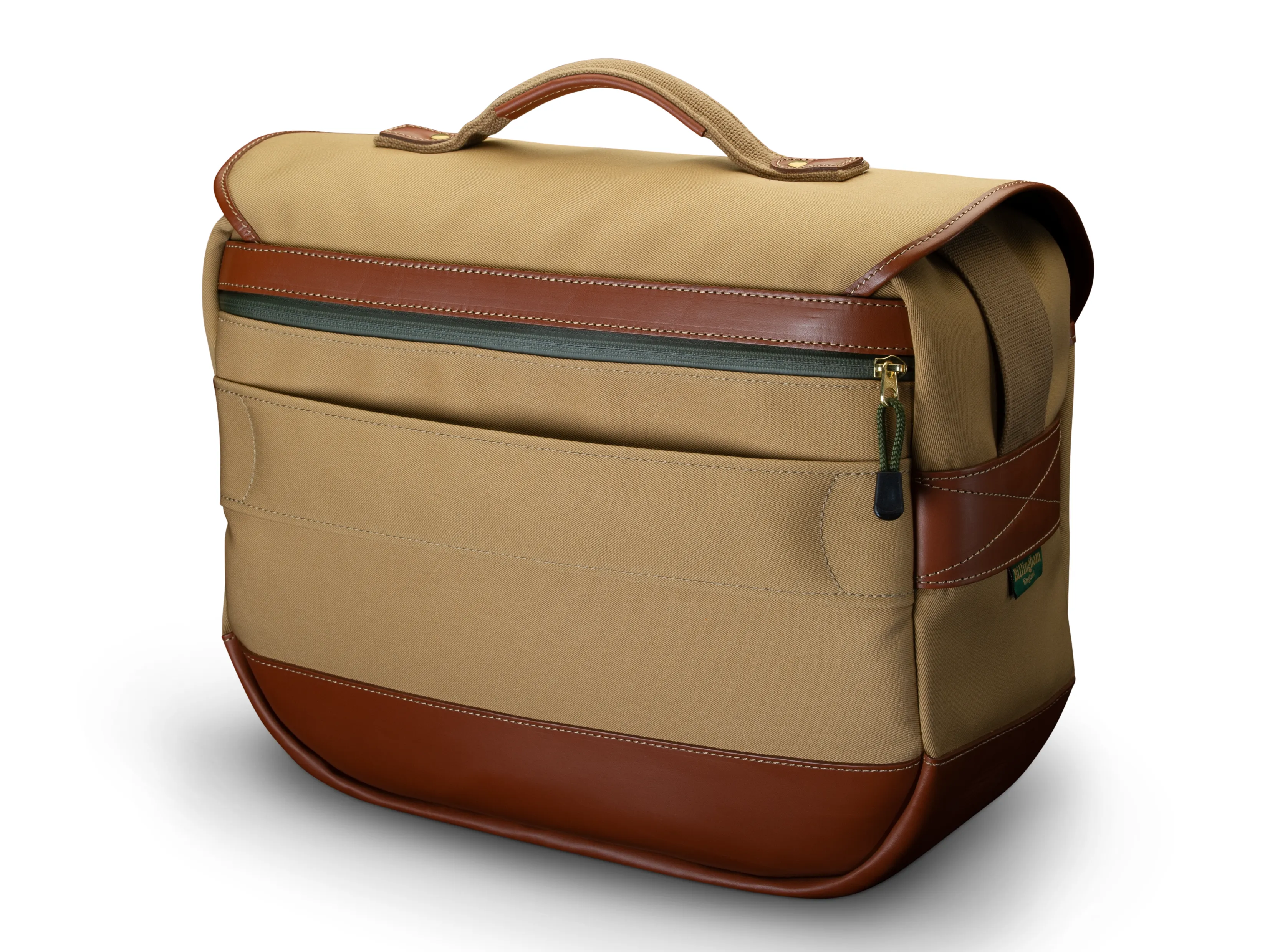 Eventer MKII Camera/Laptop Bag - Khaki Canvas / Tan Leather