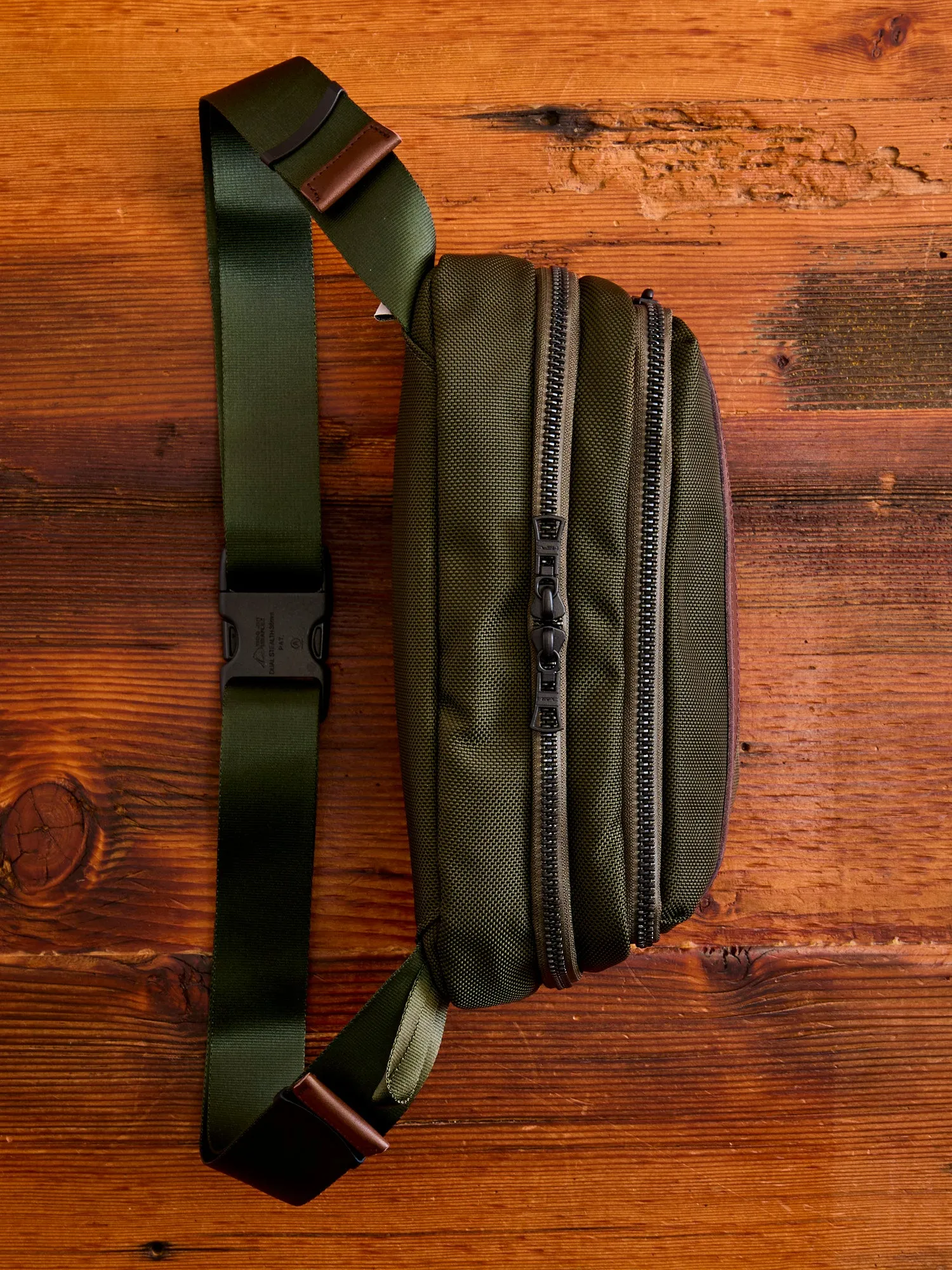 Explorer Sling Bag in Khaki