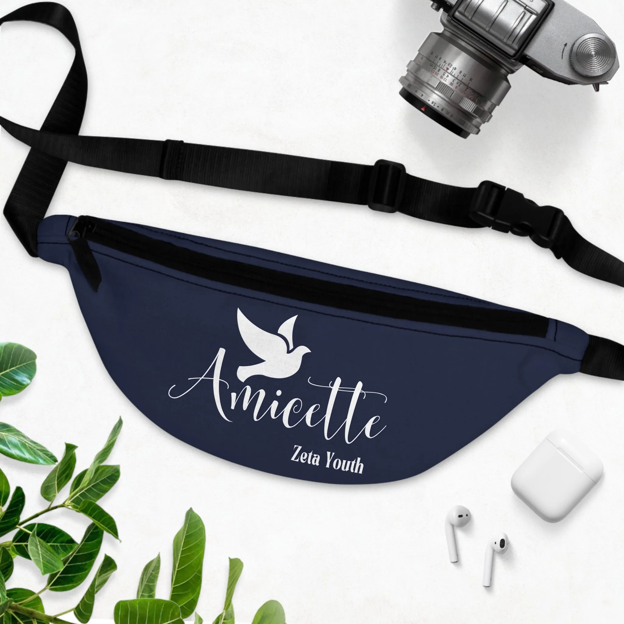 Fanny Pack - Amicette -Dove, Zeta Youth Inspired