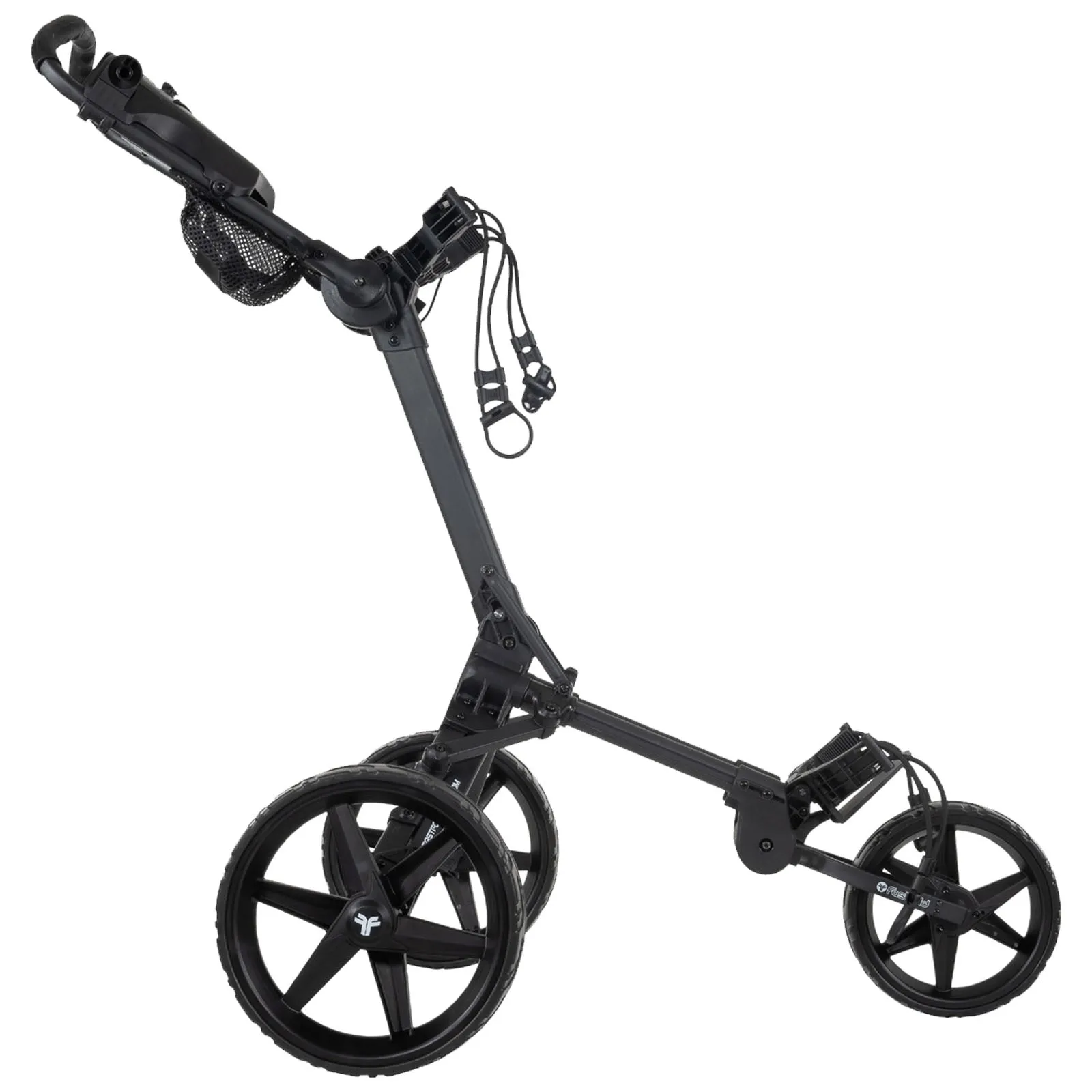 FastFold Square 3-Wheel Compact Golf Trolley