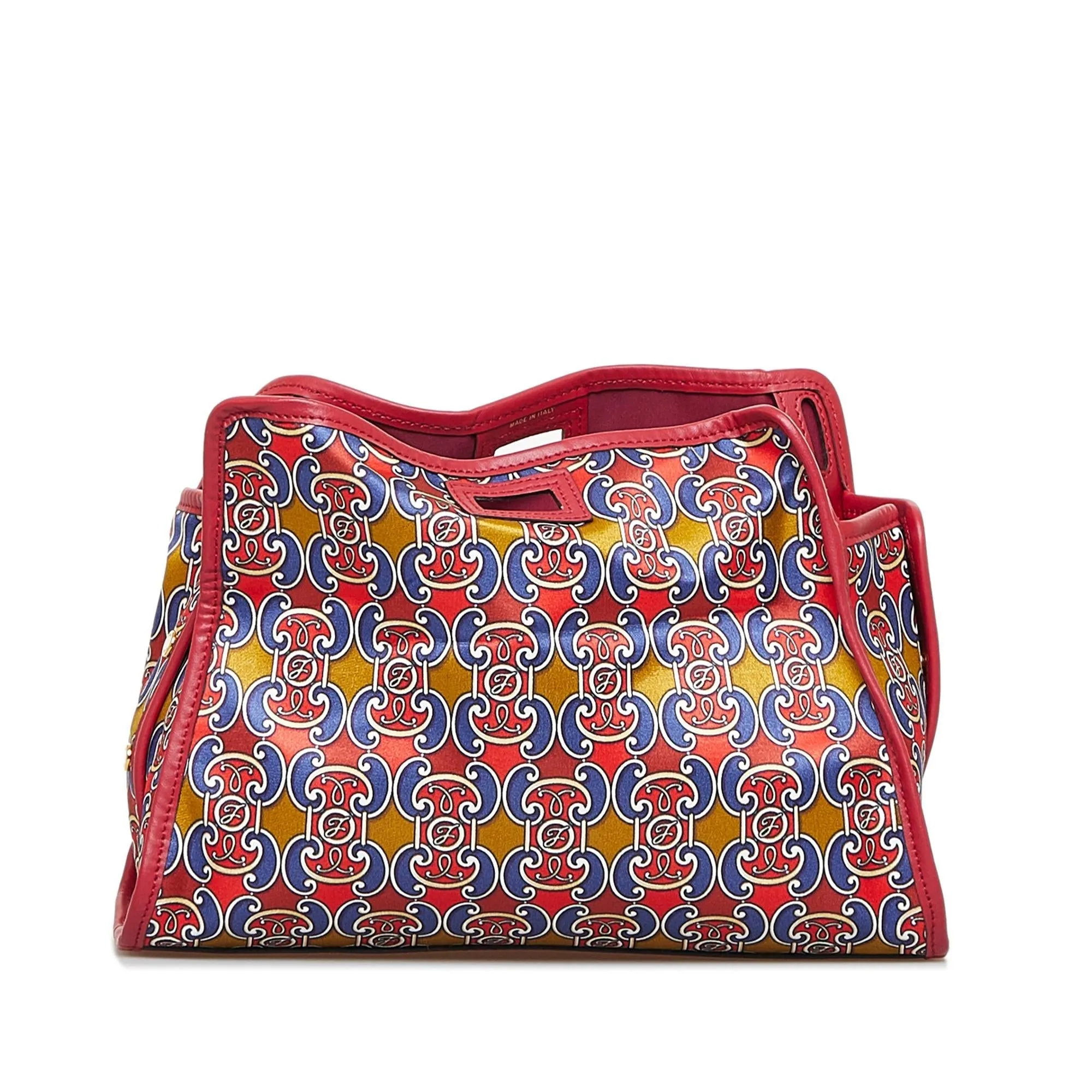 Fendi Royale Print Stamp Patch Runaway Handbag (SHG-oVEycY)
