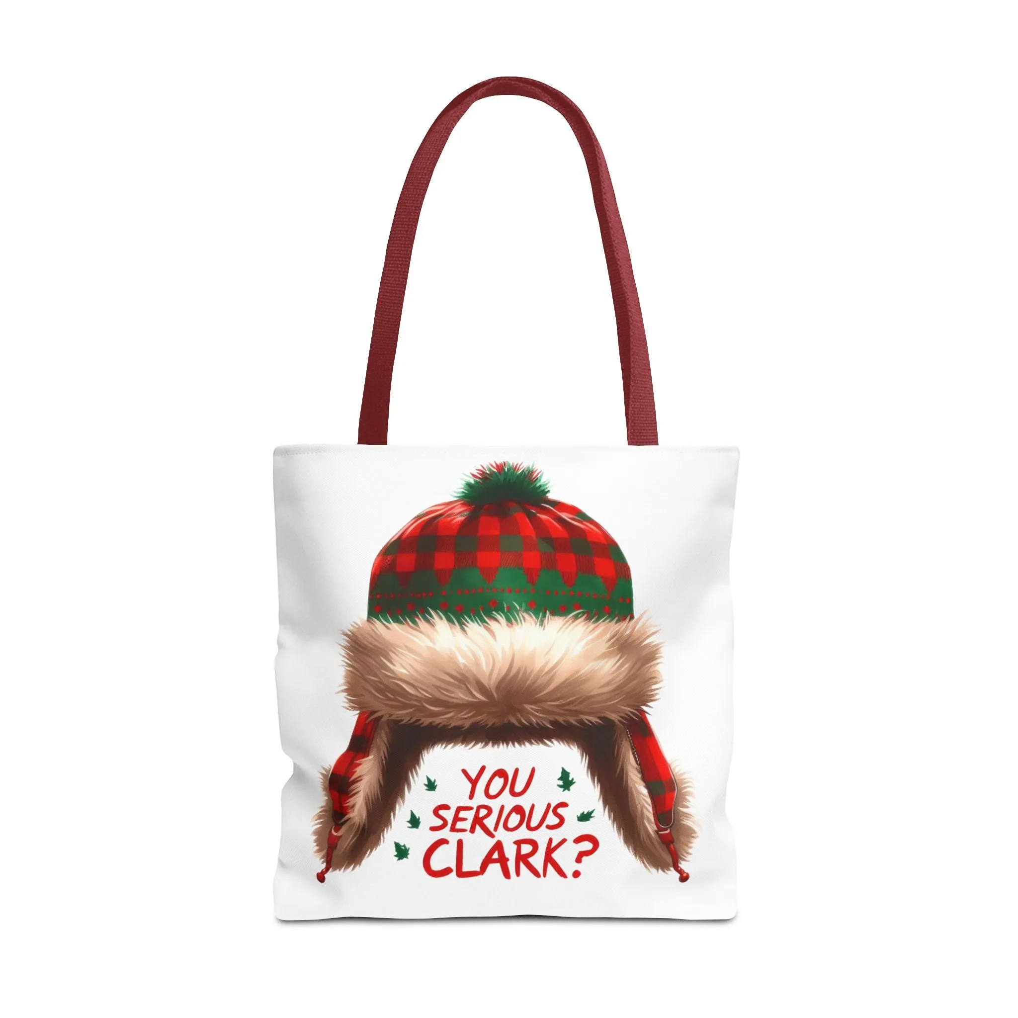 Festive Tote Bag - 'You Serious Clark?' Christmas Holiday Carryall