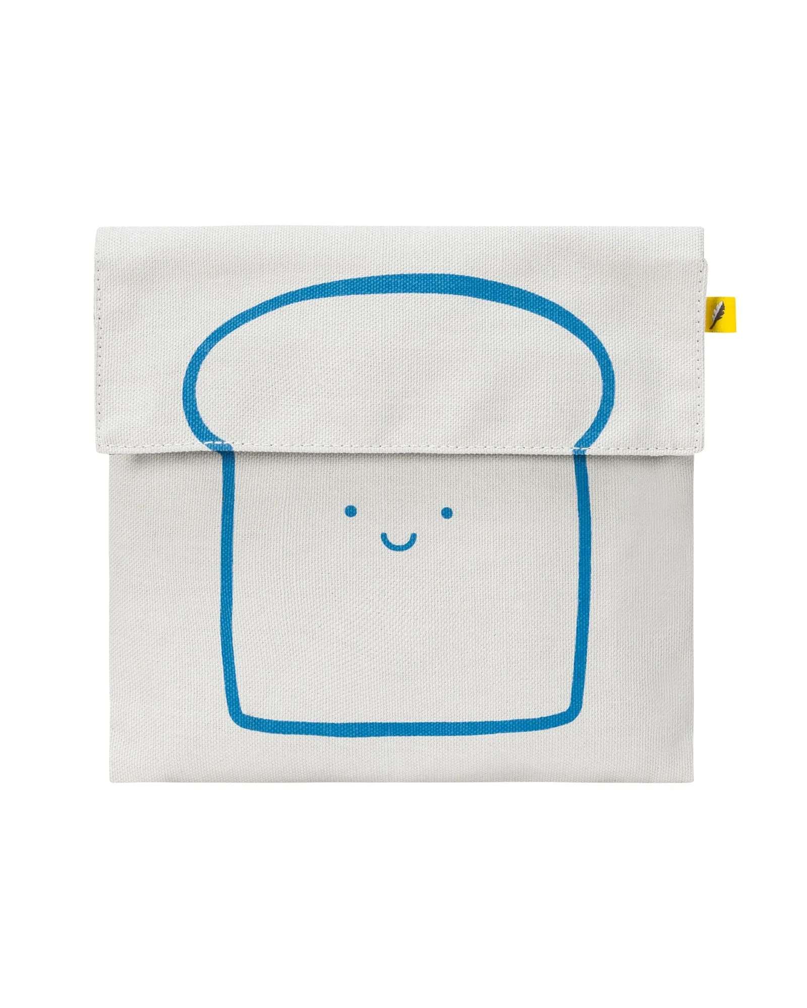 Flip Snack Sack Happy Bread Blue