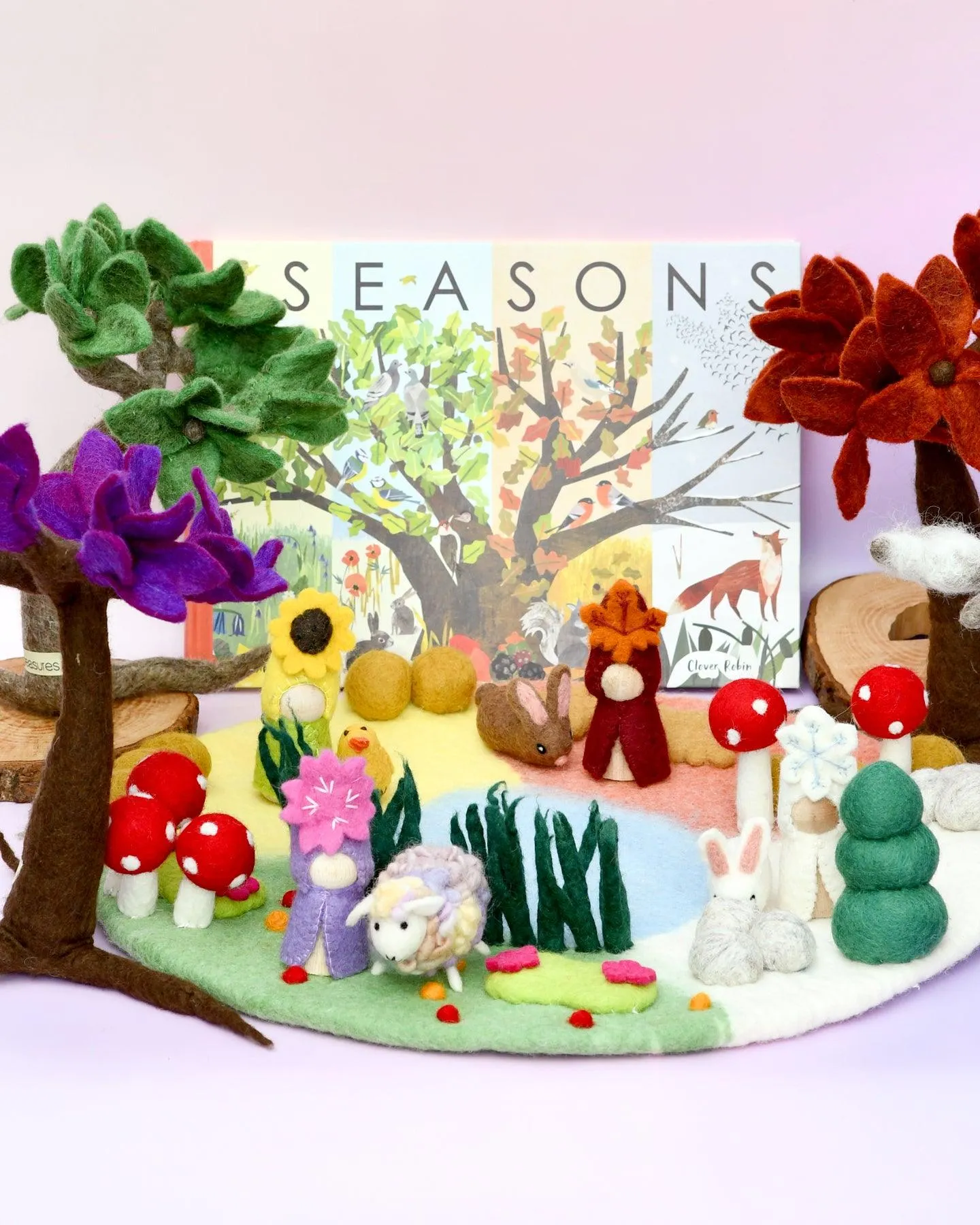 Four Seasons Play Mat Playscape (Small 45cm Diameter)