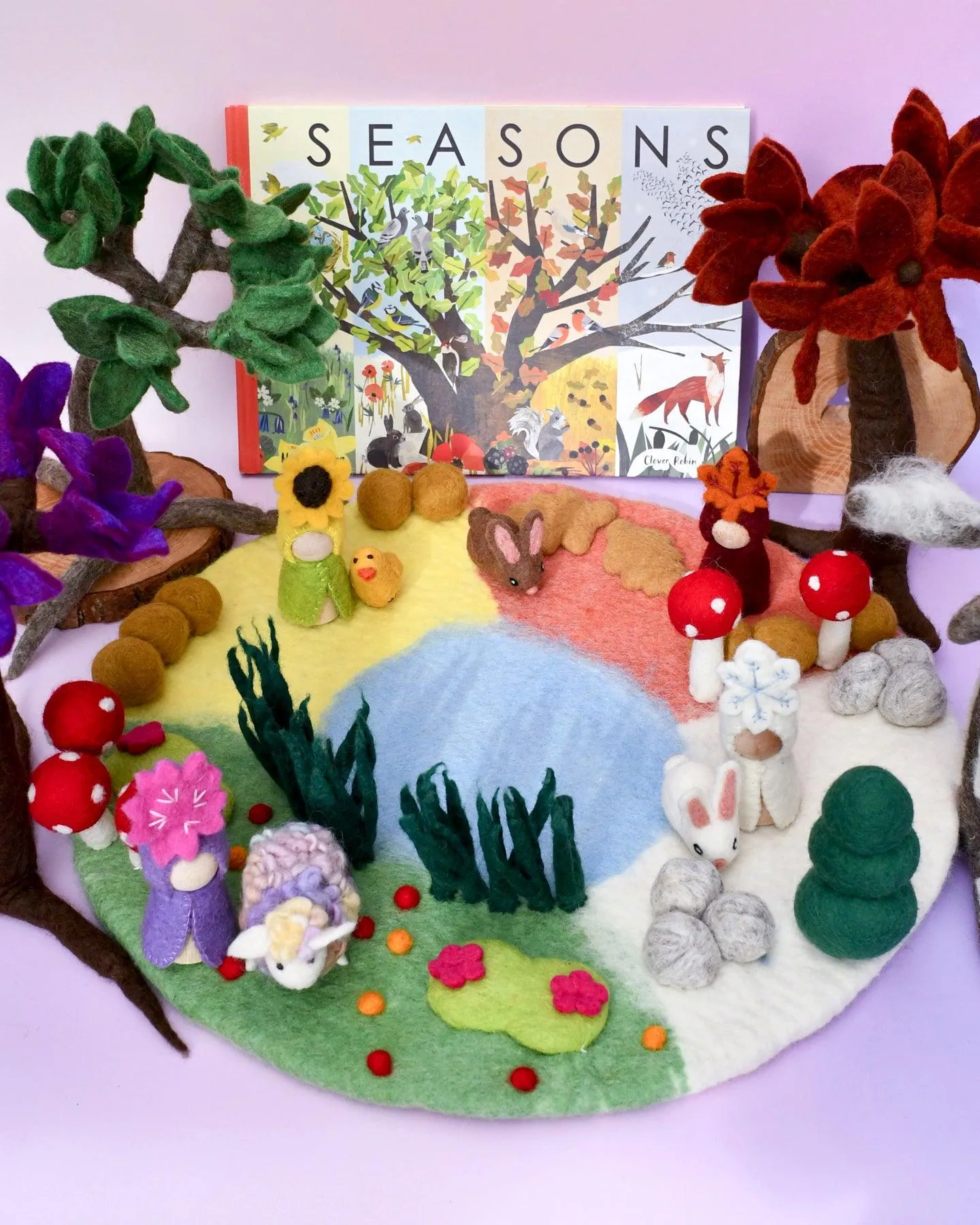 Four Seasons Play Mat Playscape (Small 45cm Diameter)