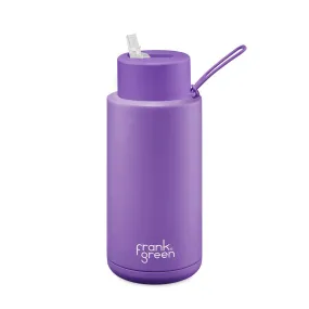 Frank Green Ceramic 34oz Straw Bottle - Cosmic Purple