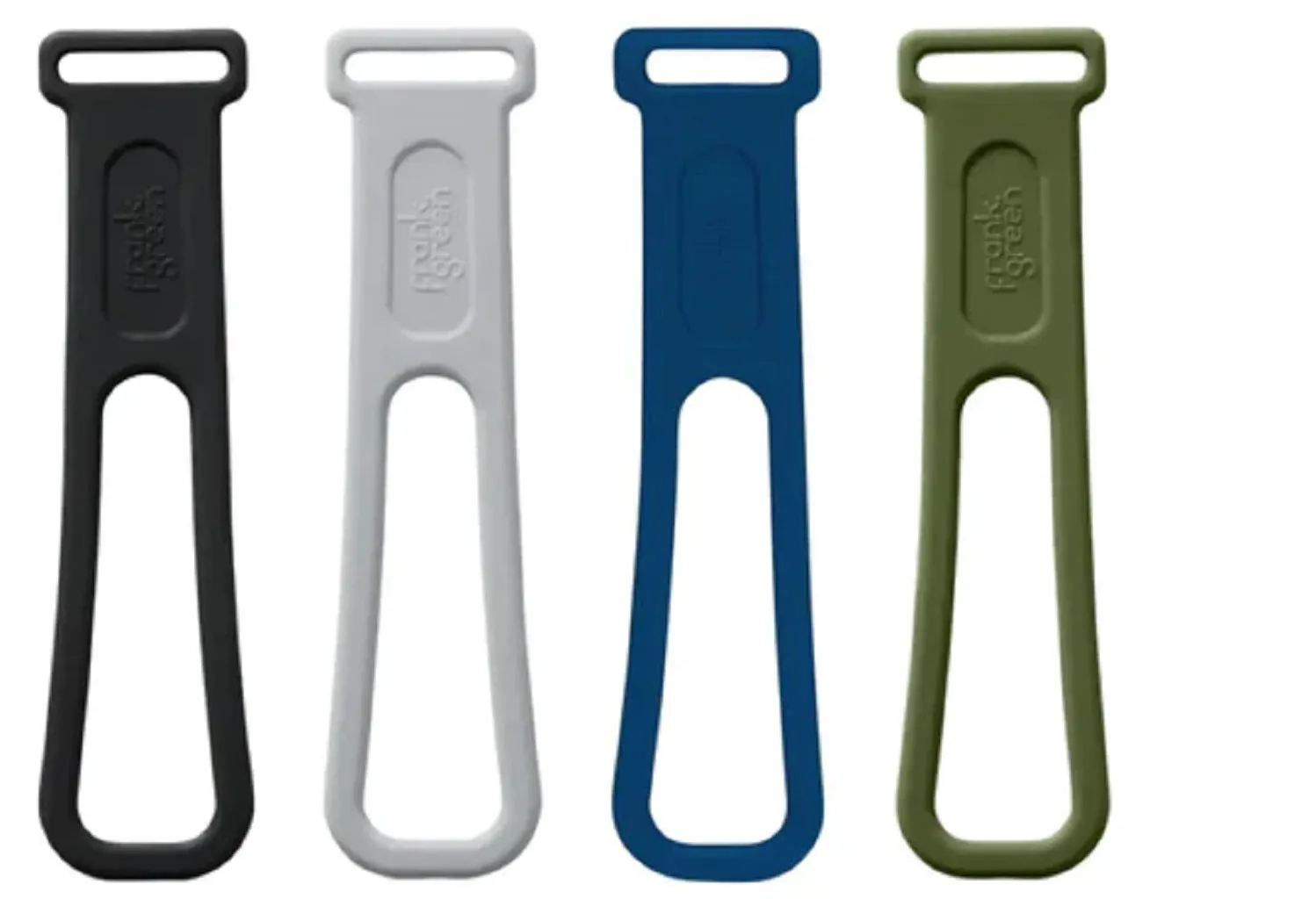 Frank Green Reusable Strap Pack Set Of 4 - Midnight, Harbour Mist, Khaki, & Deep Ocean