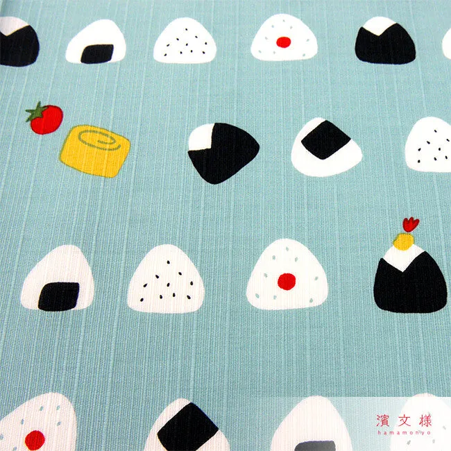 Furoshiki 20"- Rice Ball Blue