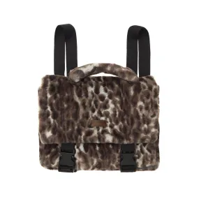 Furry Animal Print Bag