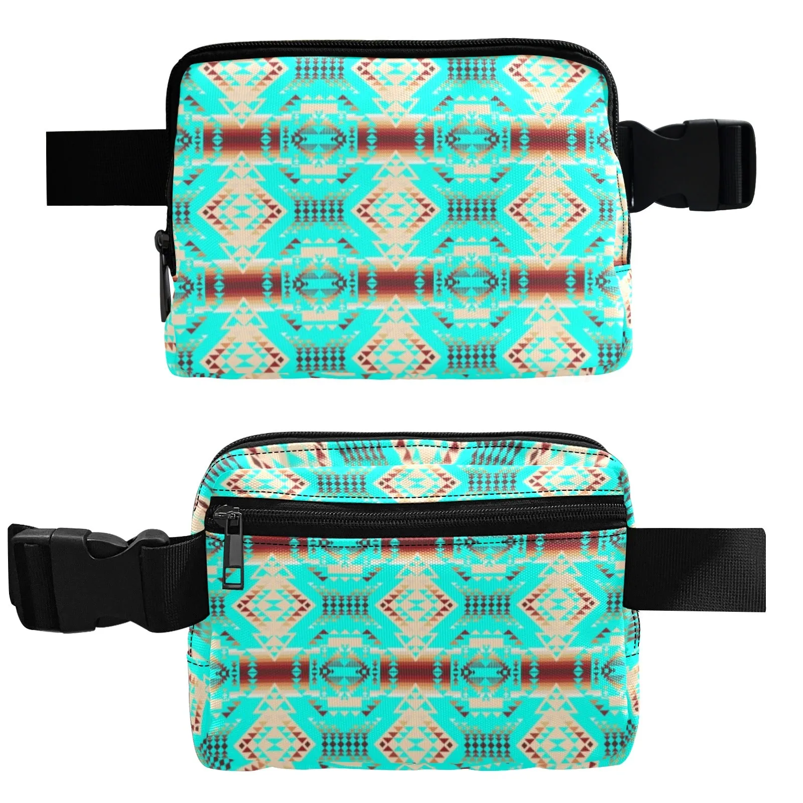 Gathering Earth Turquoise Belt Bag