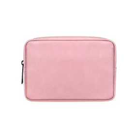 Genuine Leather Clutch Wallet Cell Phone Purse-Pink