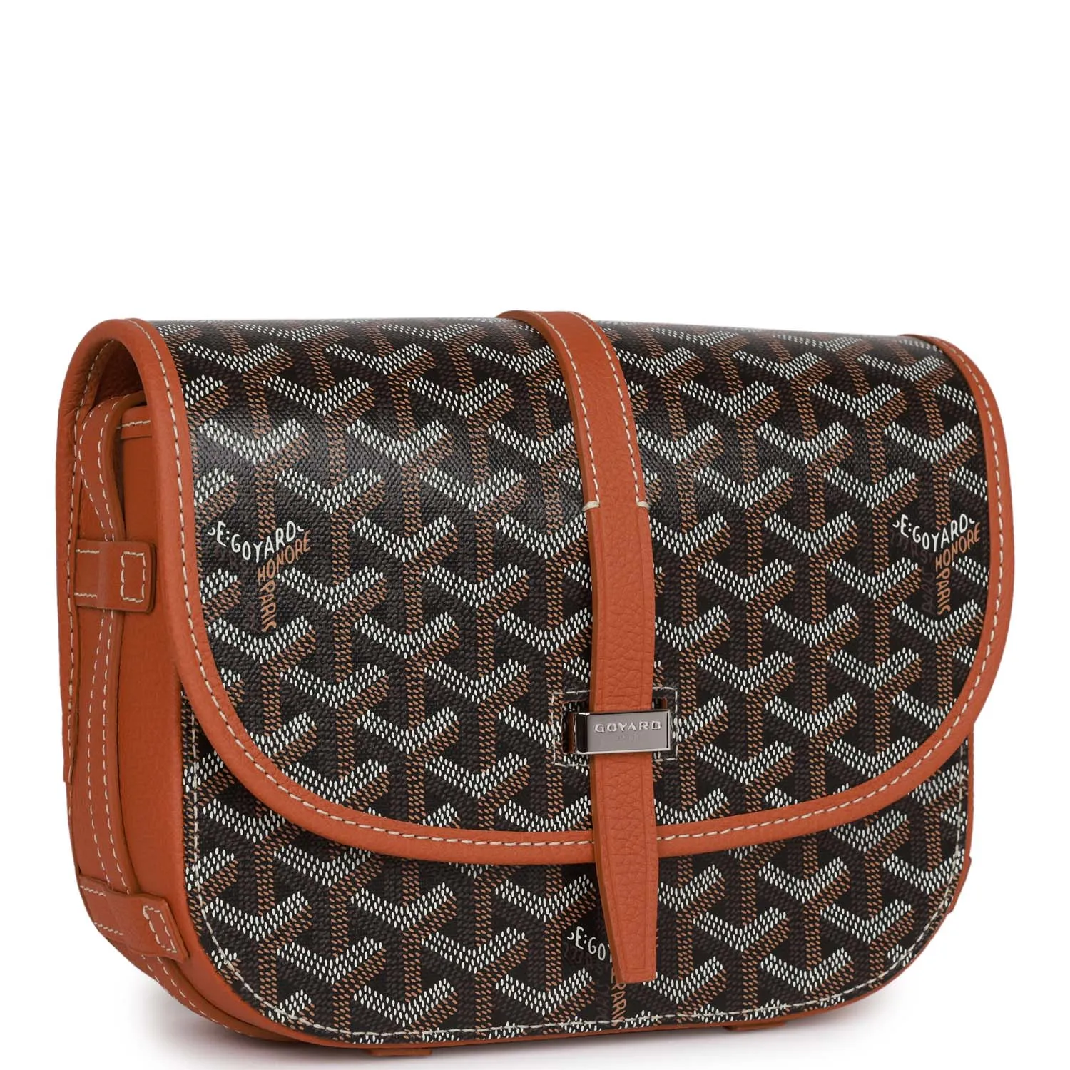 Goyard Belvedere PM Bag Black Goyardine Palladium Hardware