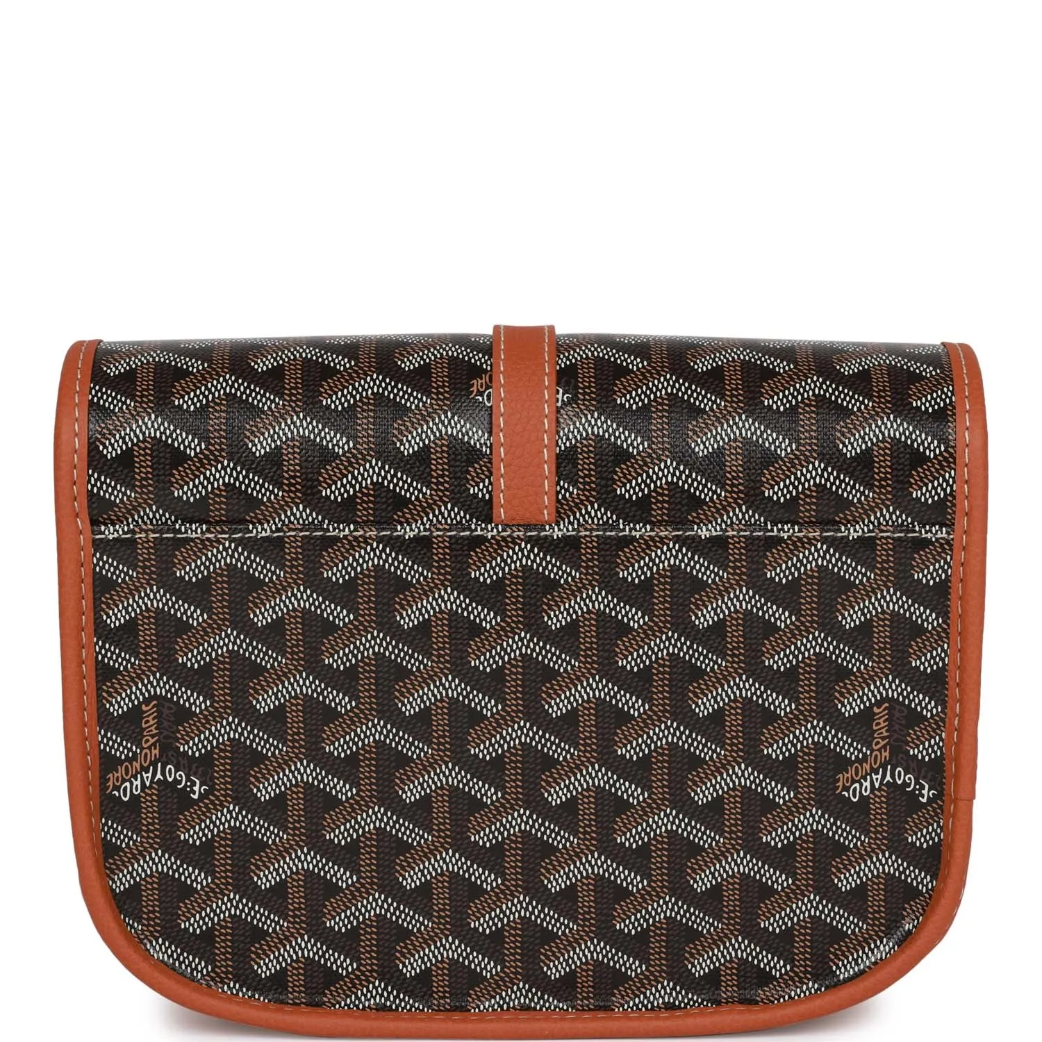 Goyard Belvedere PM Bag Black Goyardine Palladium Hardware