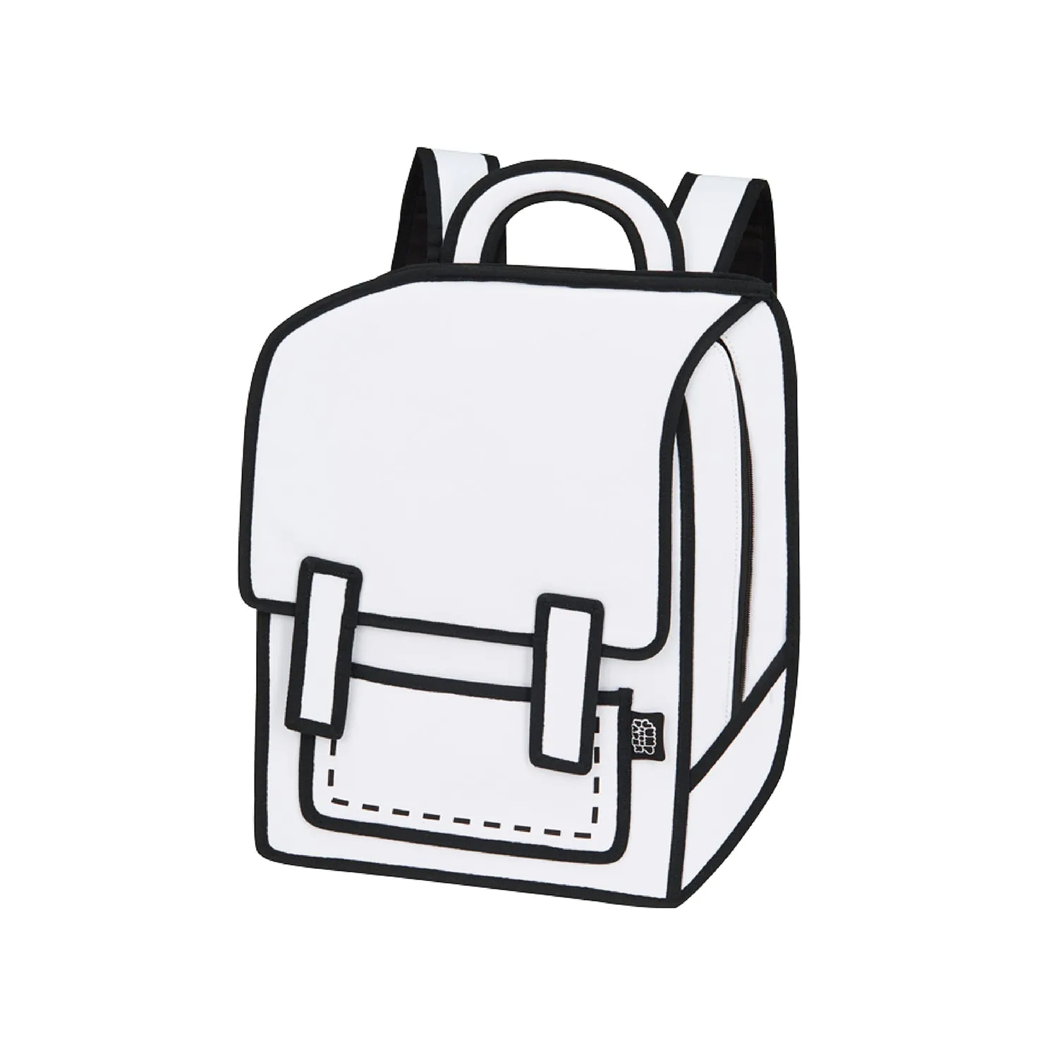 Graffiti White Spaceman Backpack | JFP143