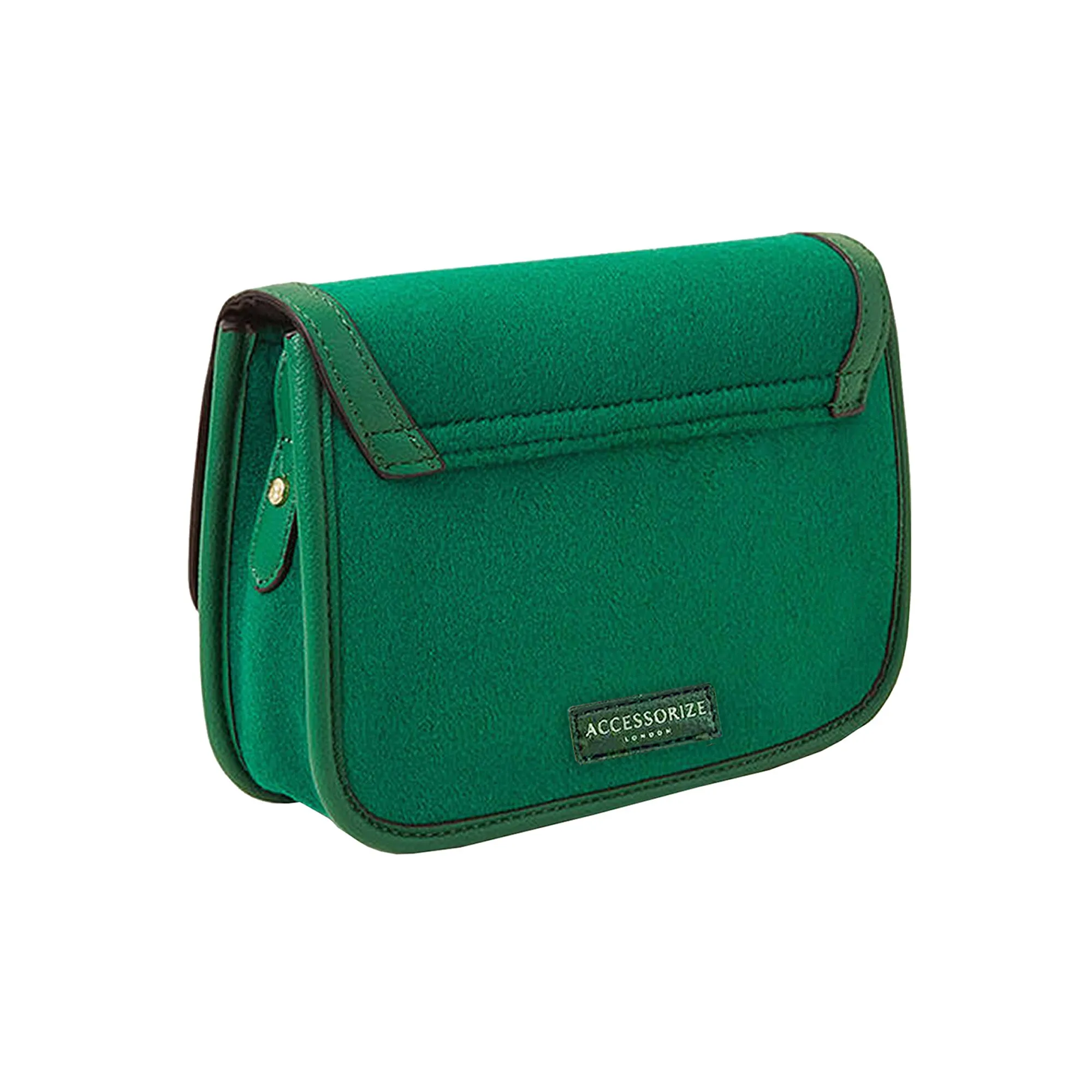 Green Felt Cross Body