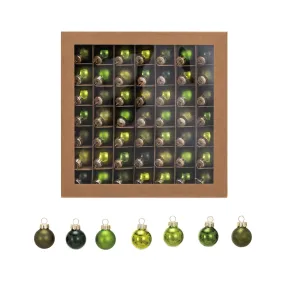 Green Mini Ornaments Boxed Set