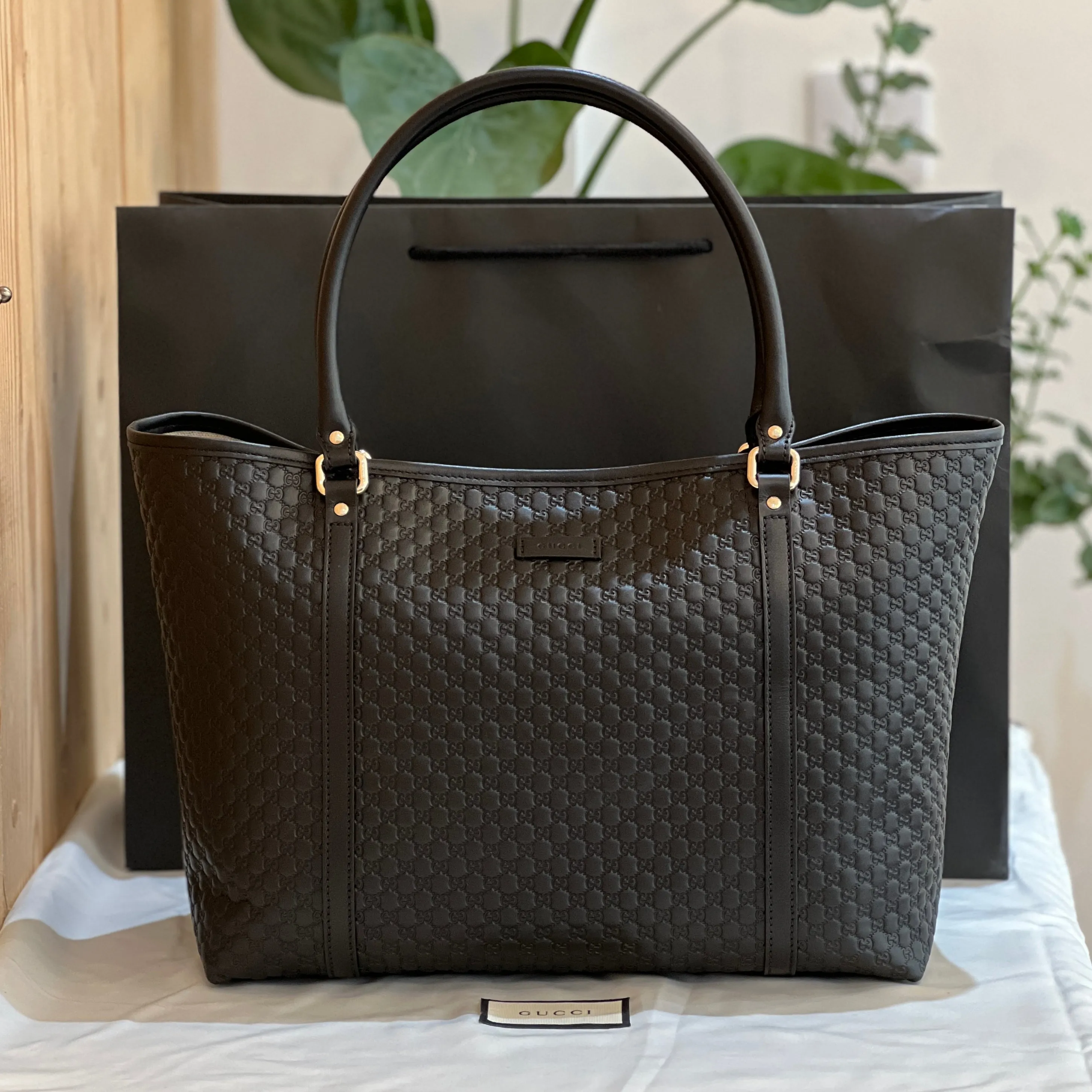 Gucci Guccissima Tote