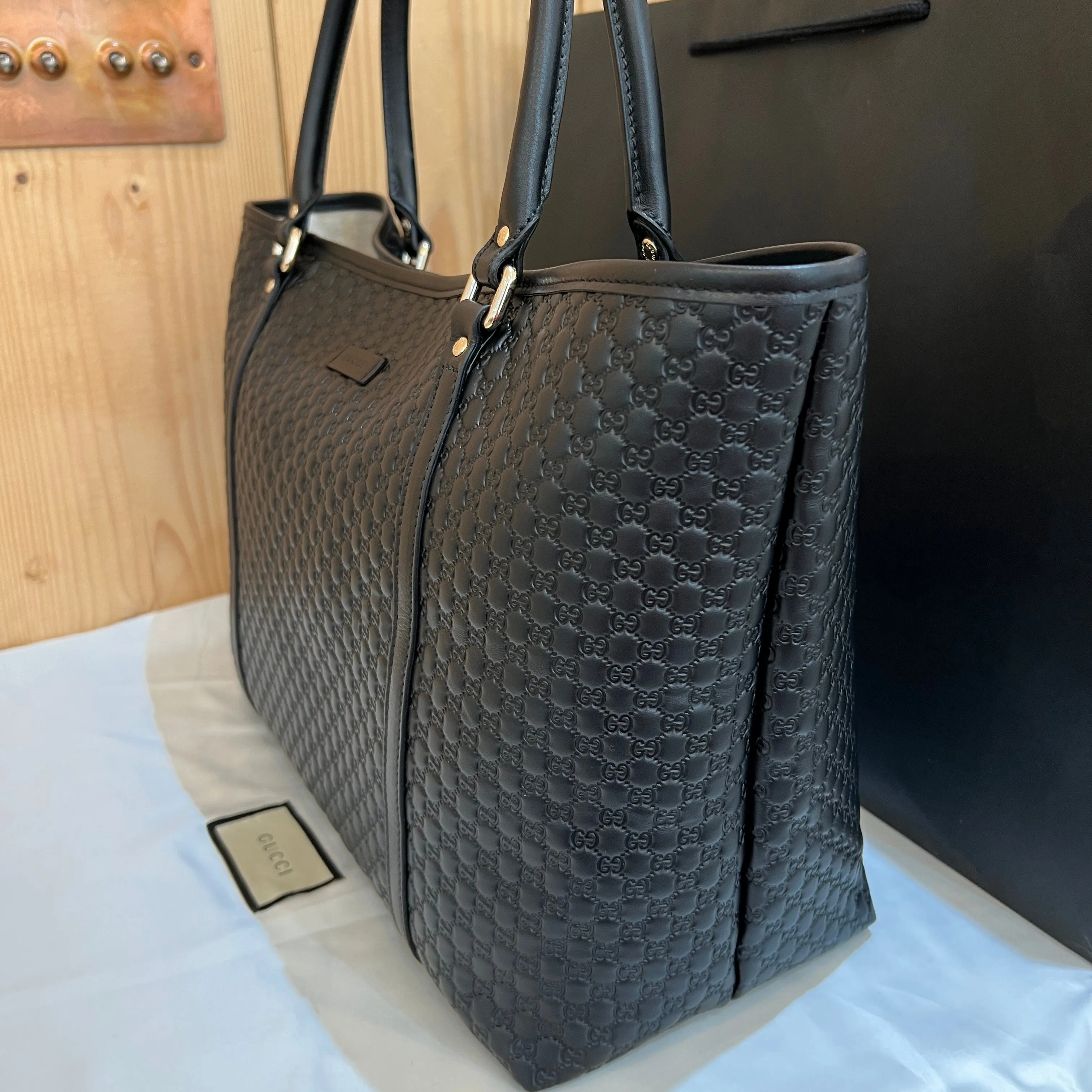 Gucci Guccissima Tote