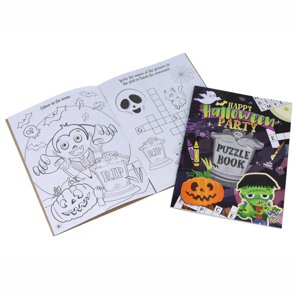 Halloween Puzzle Book - 16 Pages - 14.5cm - Each