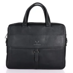 Halmabison Quality Leather Laptop Bag