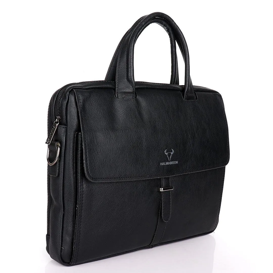 Halmabison Quality Leather Laptop Bag