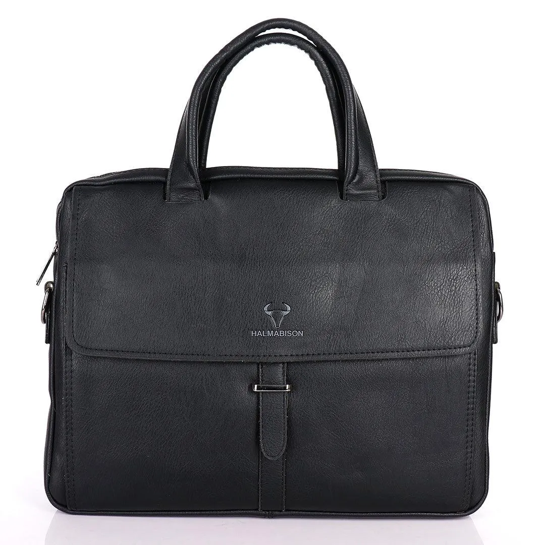 Halmabison Quality Leather Laptop Bag