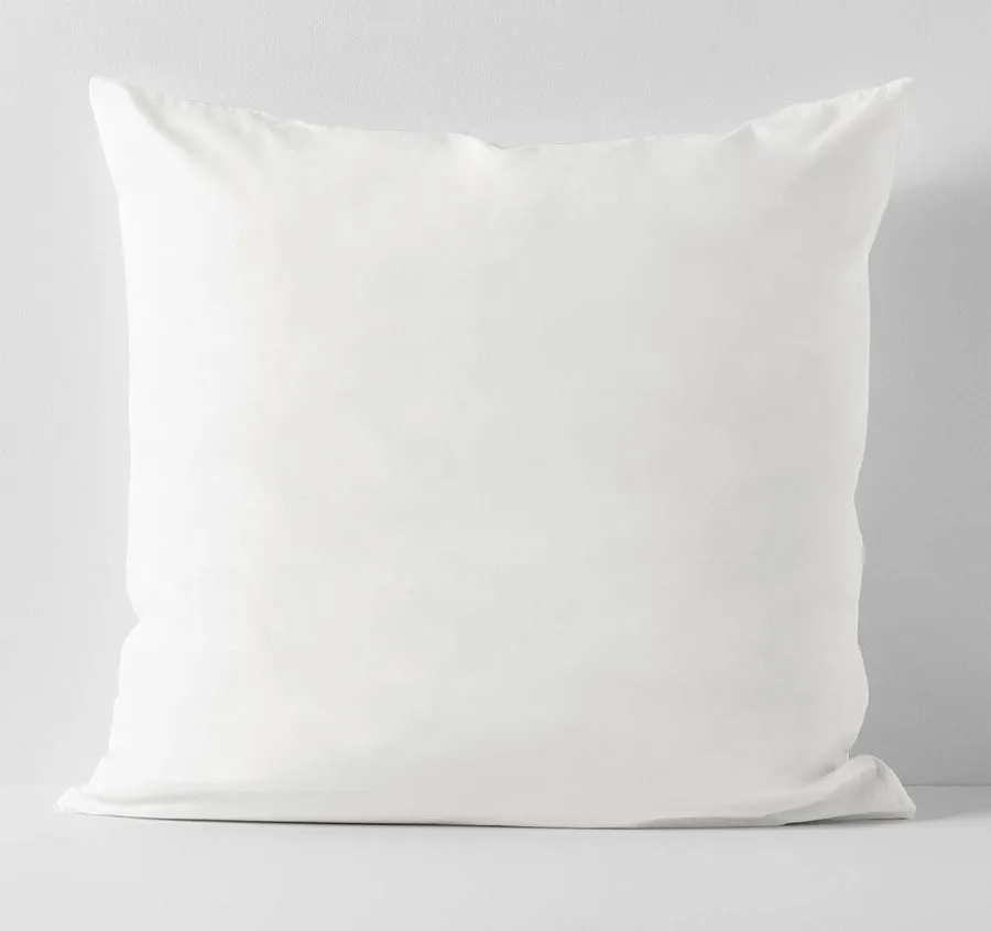 Halo Organic Cotton European Pillowcase White