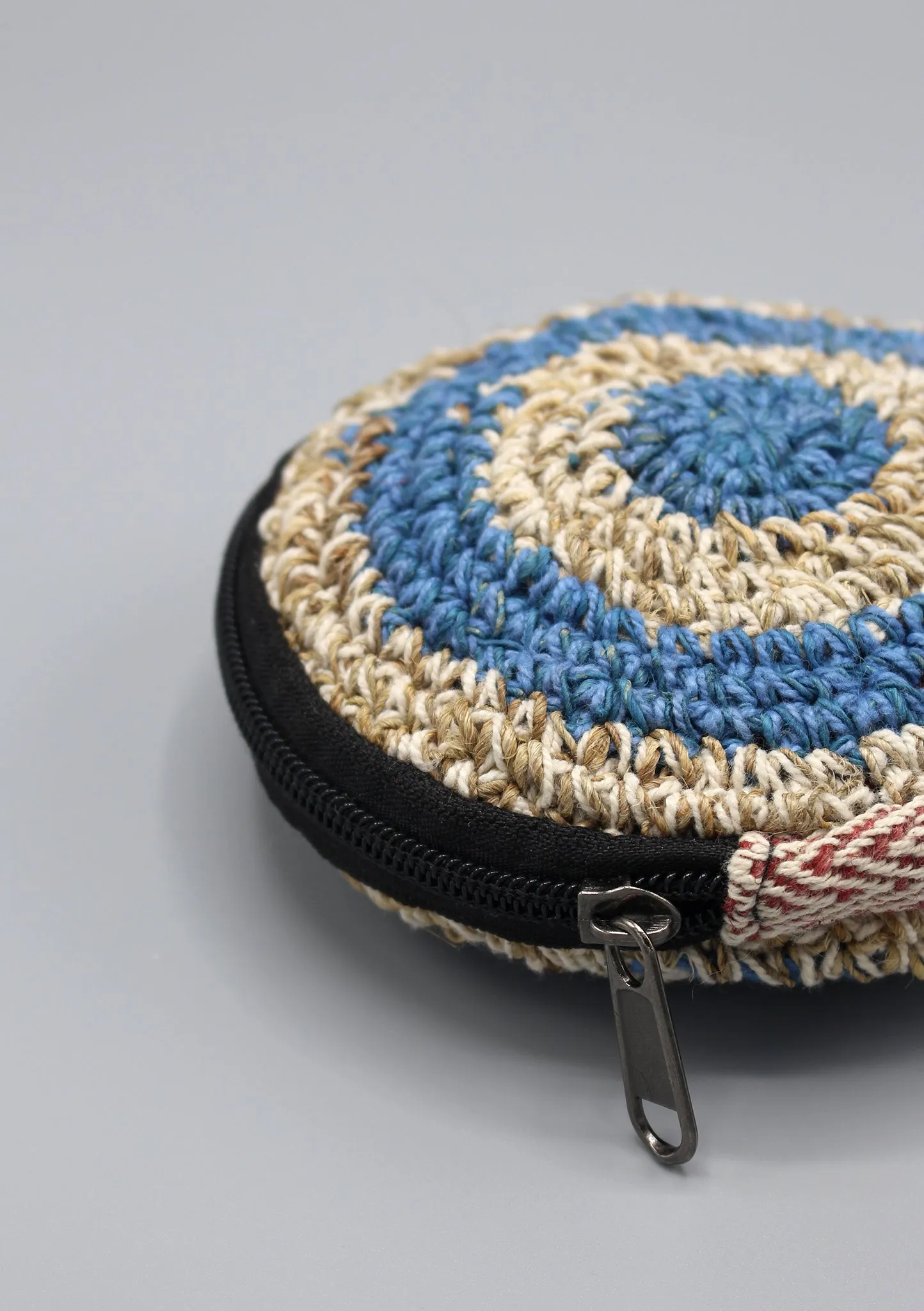 Hand Crocheted Eco Friendly Hemp Coin Purse