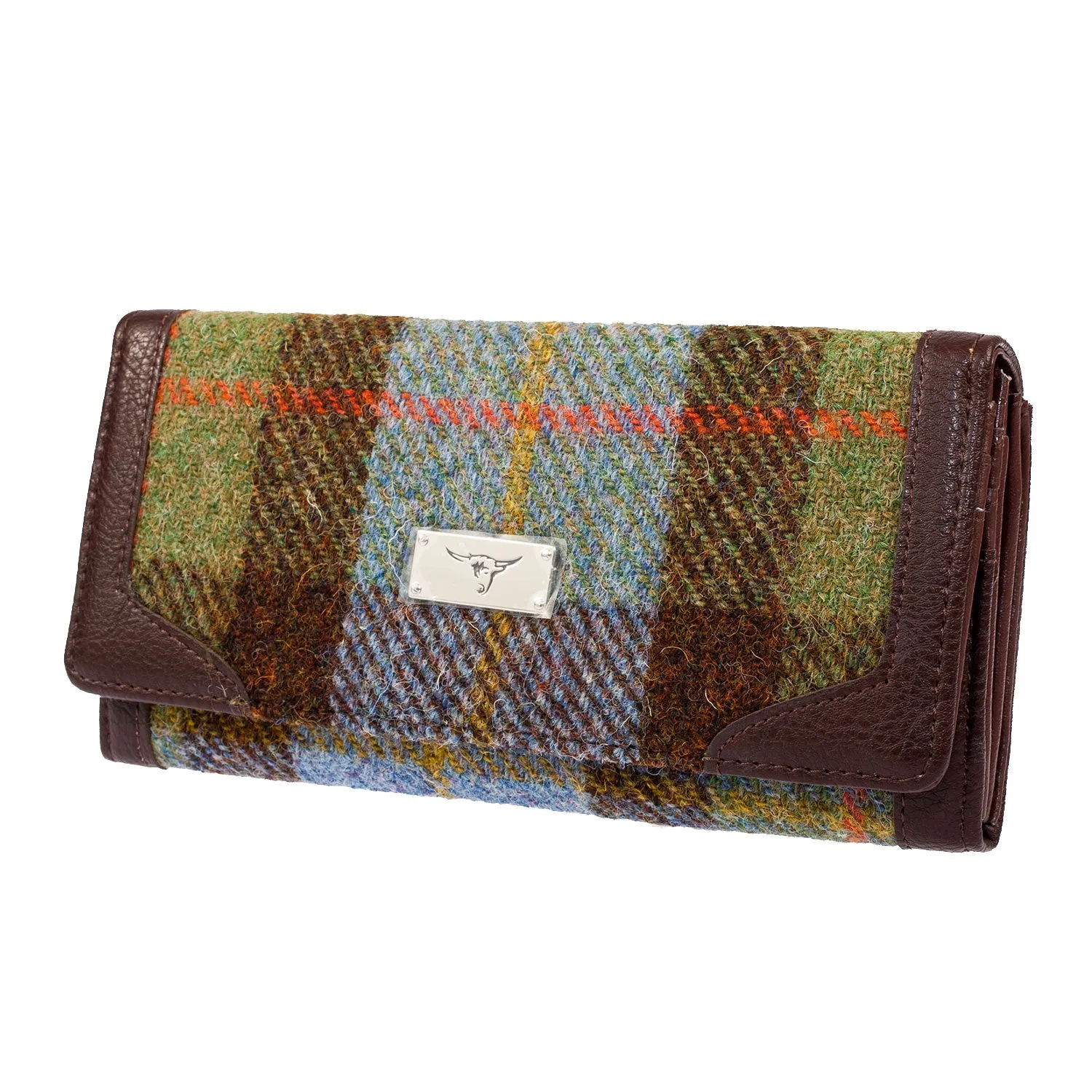 Harris Tweed Long Purse - Bute Macleod Tartan