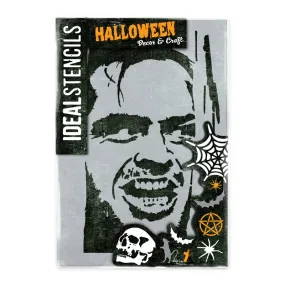 Here's Johnny Horror Stencil