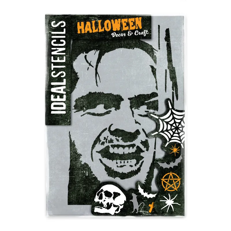 Here's Johnny Horror Stencil