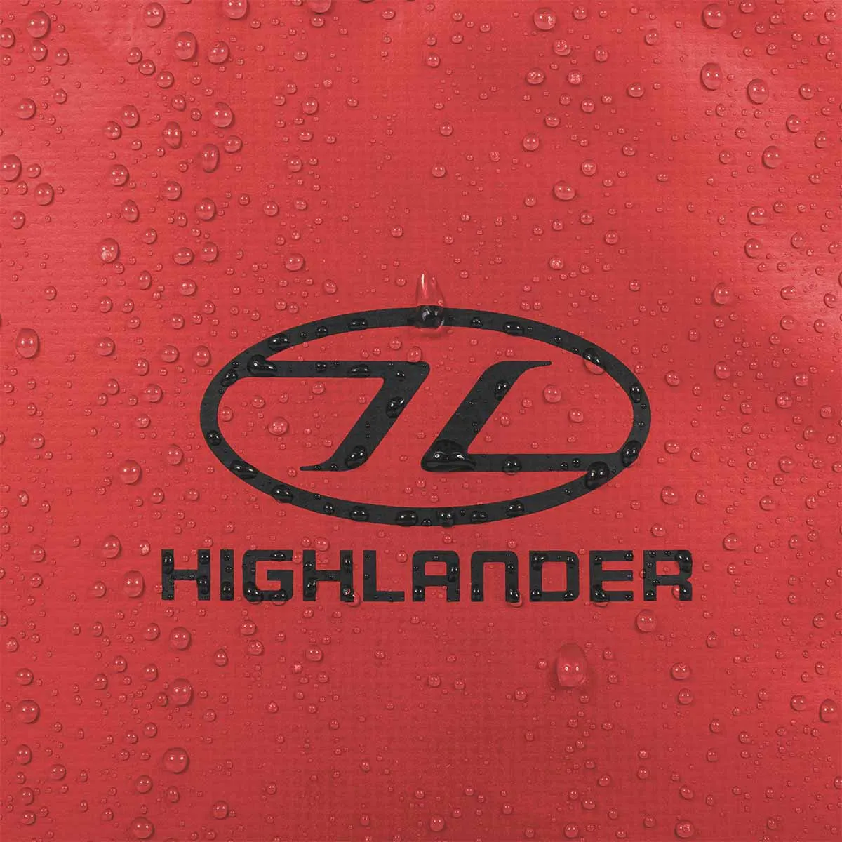 Highlander Troon 70L Waterproof Duffle Bag Red