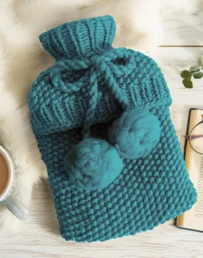 Hot Water Bottle Knitting Kit, Wool Couture