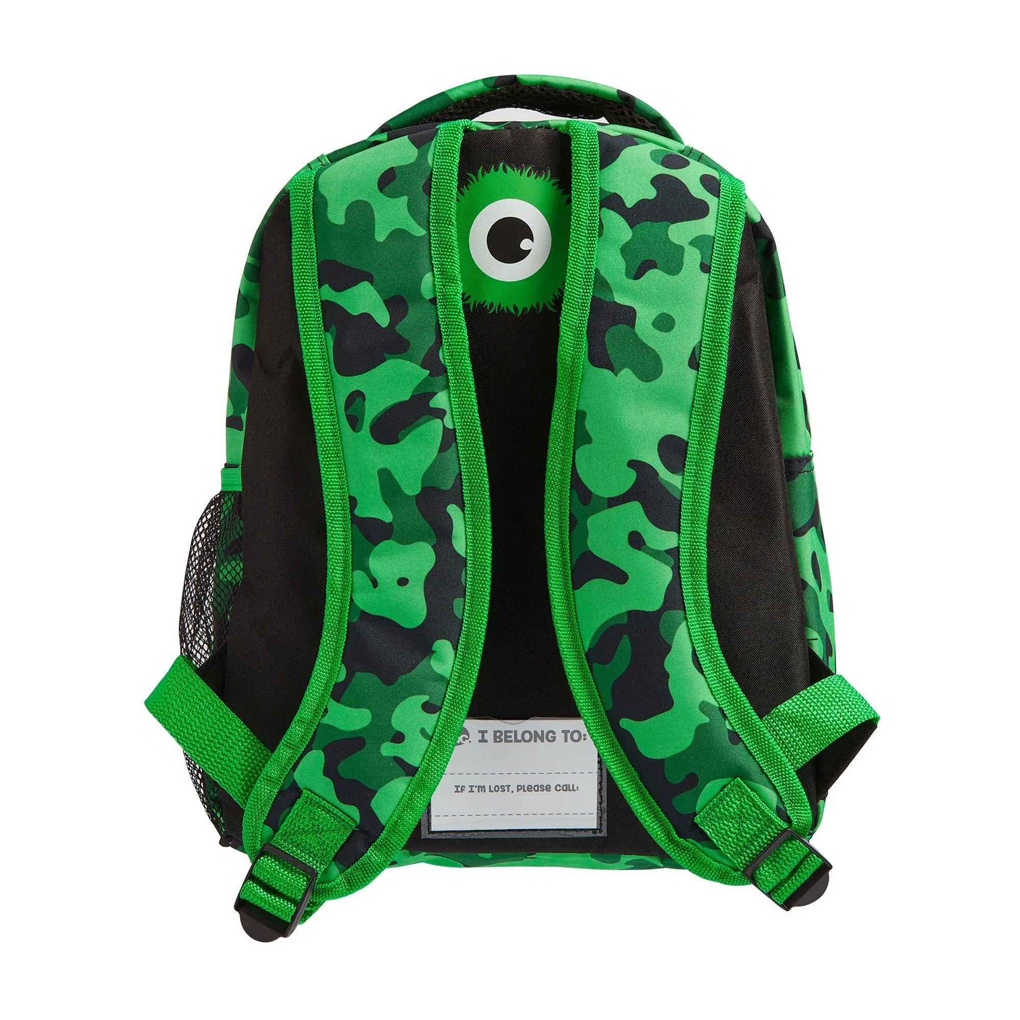 Hugga Green Monster School Backpack