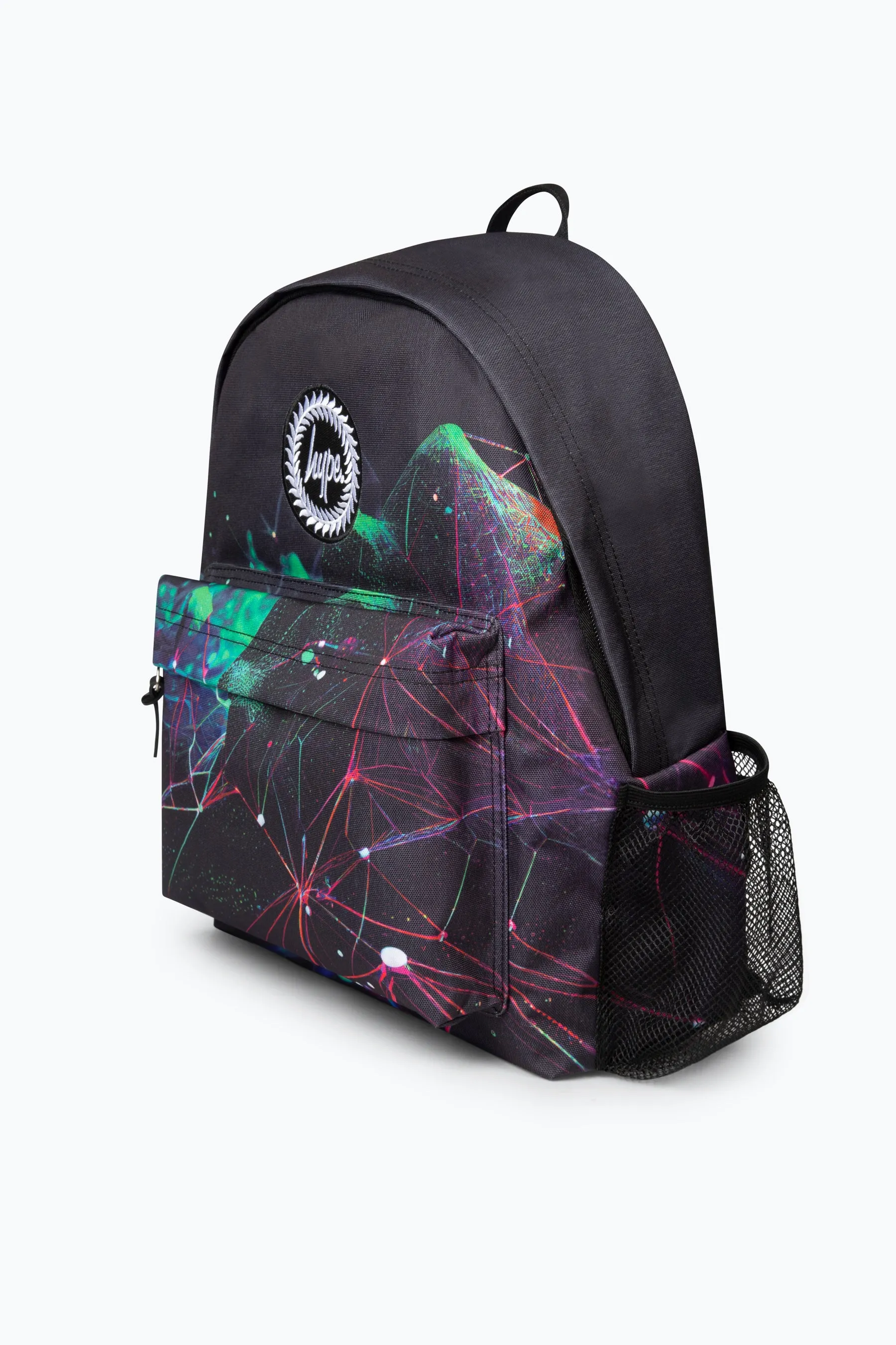 Hype Kids Multi Abstract Fractal Backpack