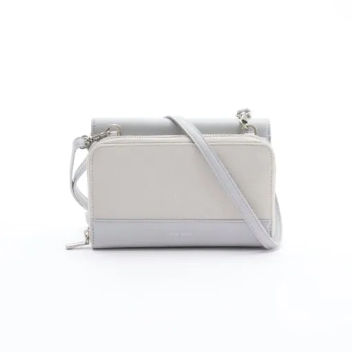 Jane 2-in-1 Wallet Purse - Grey/Suede