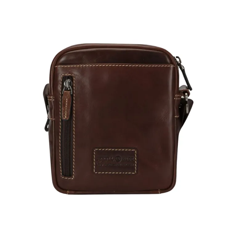 Jekyll & Hide Small Crossbody Organiser - Mocha