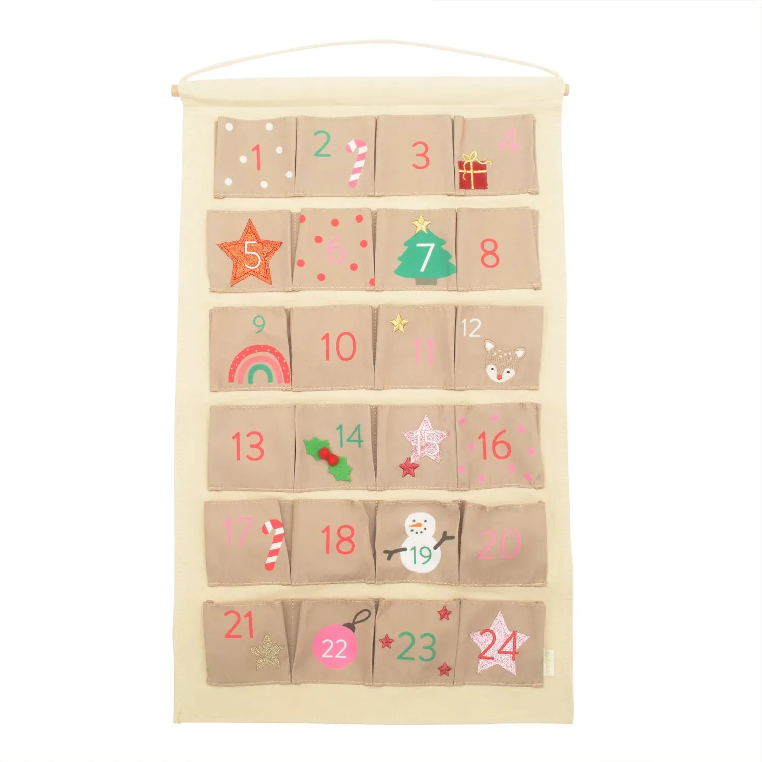 Jolly Christmas Reusable Advent Calendar