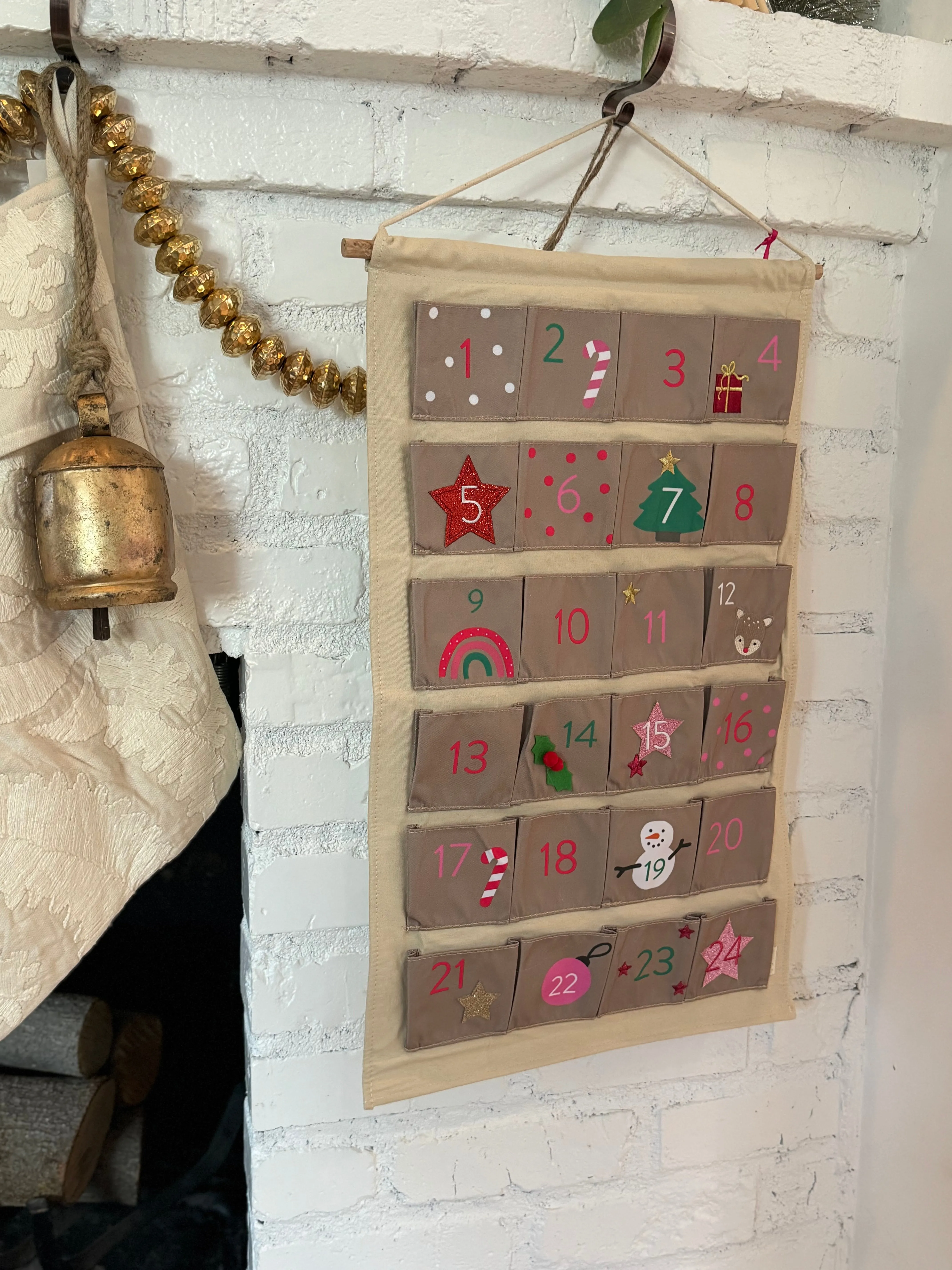 Jolly Christmas Reusable Advent Calendar