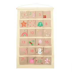 Jolly Christmas Reusable Advent Calendar