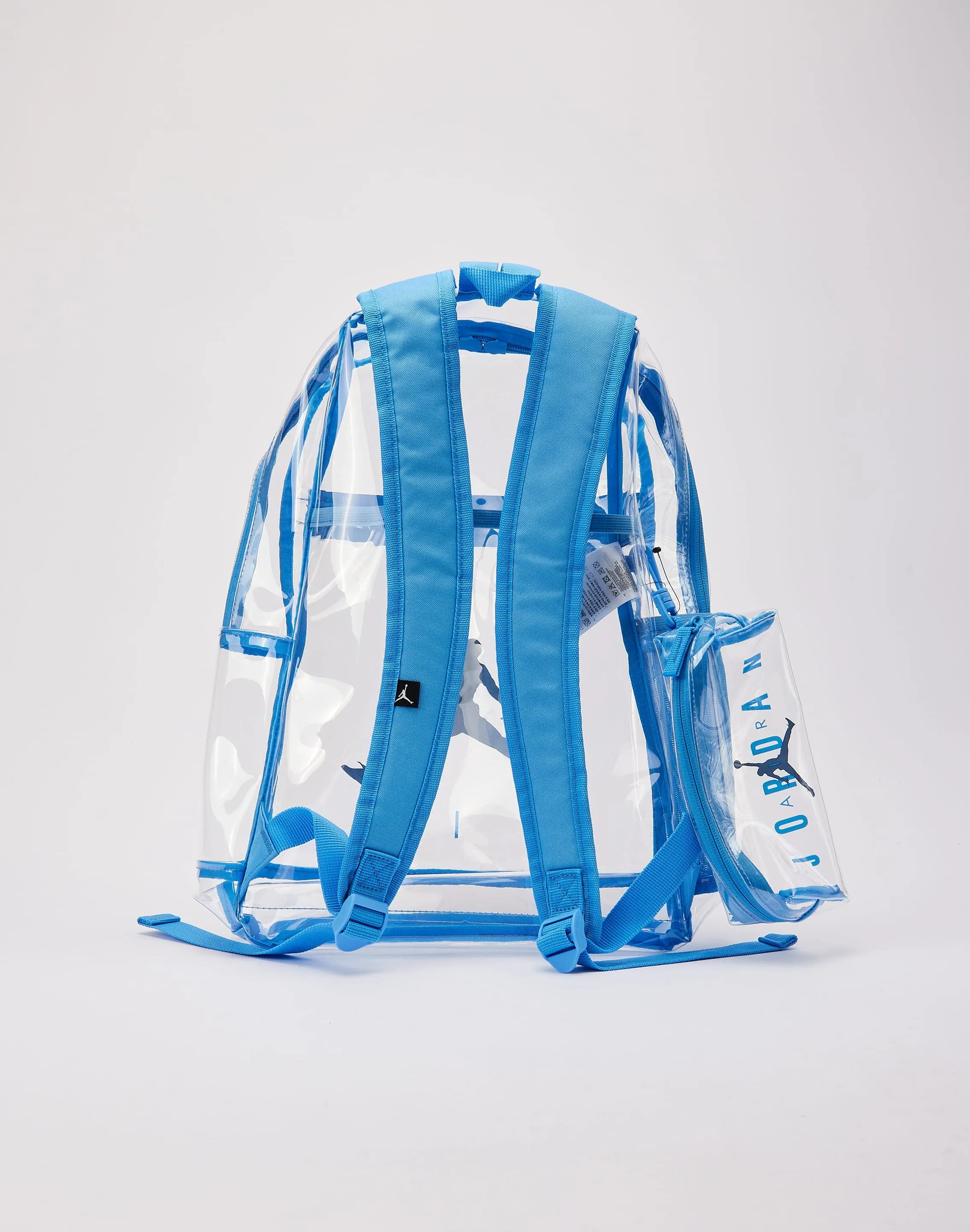 Jordan Clear Backpack With Pencil Case Grade-School