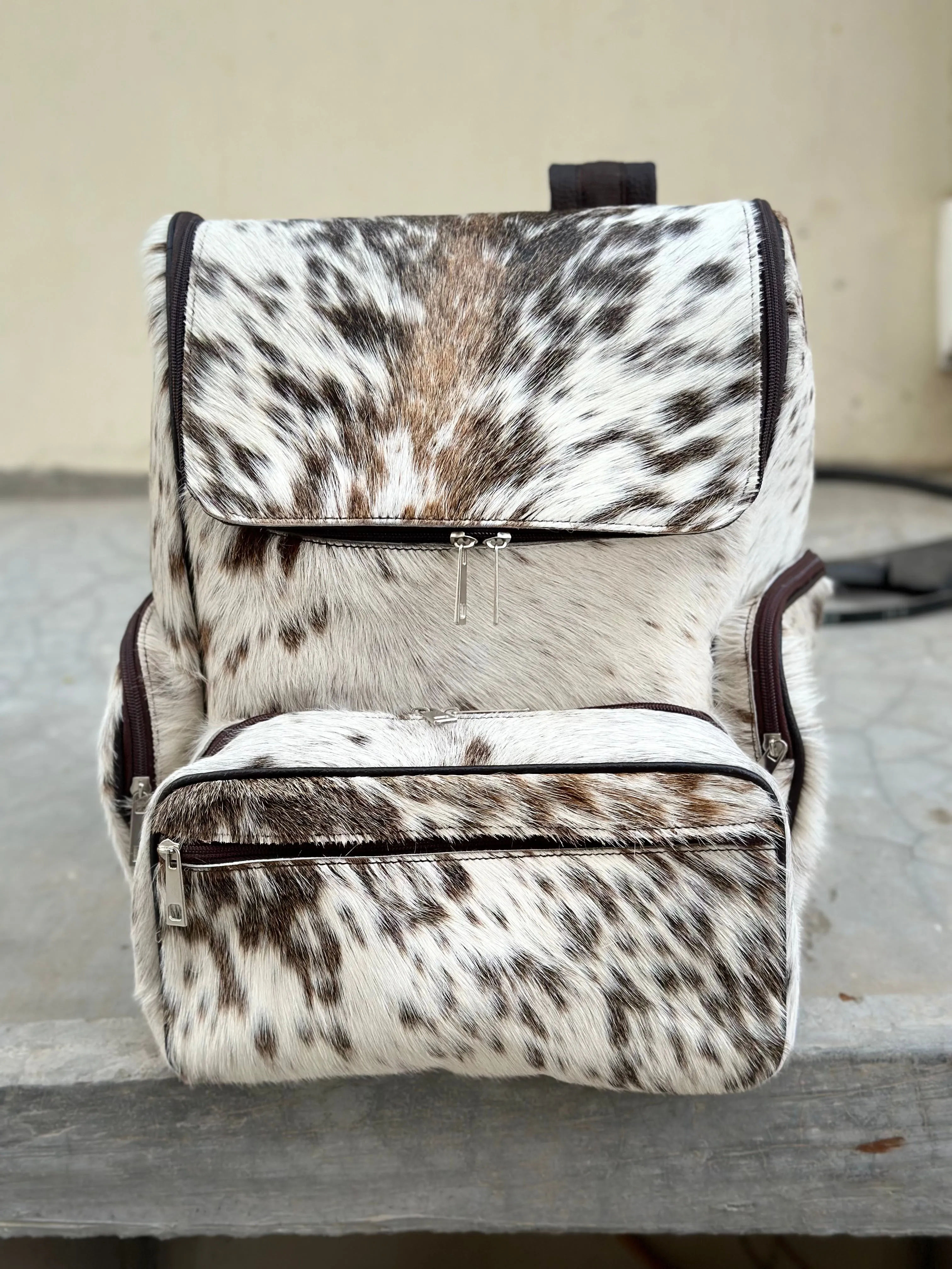 Laptop Bag Backpack Travel Bag Cowhide Customize  Bag