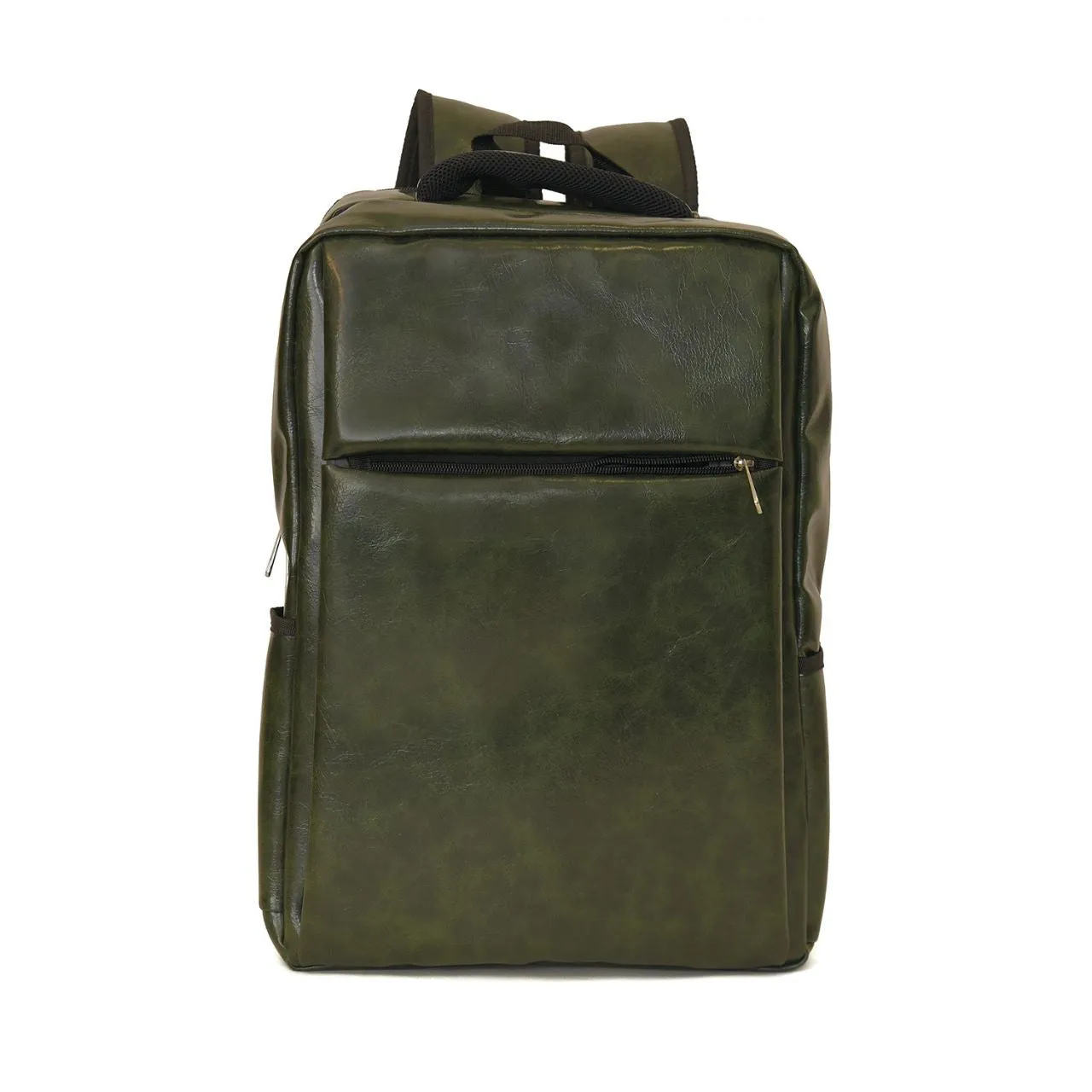 LAPTOP BAG GREEN  (PU Leather)