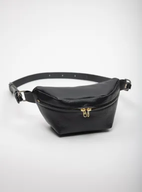 Leather fanny pack MUSA model