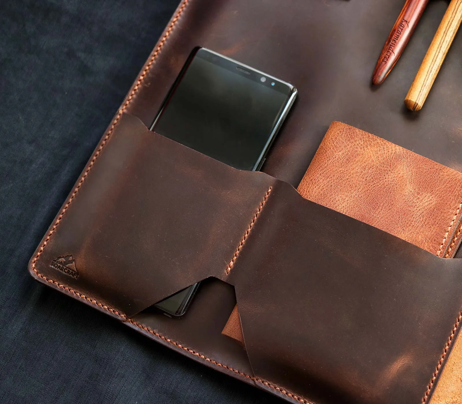 Leather iPad Organizer