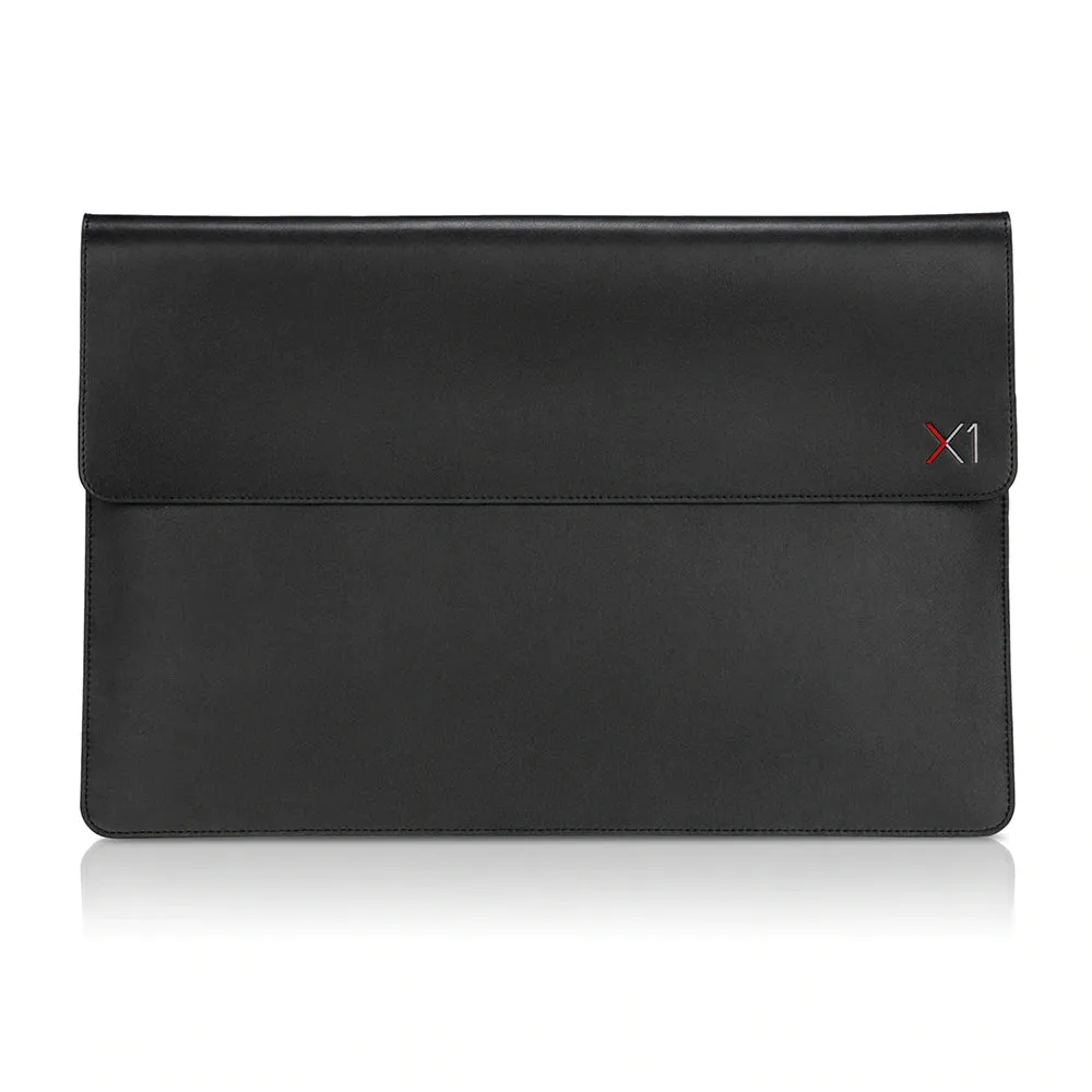 Lenovo ThinkPad 14" X1 Carbon/Yoga Leather Sleeve Case, Notebook Carrying Case - 4X40U97972