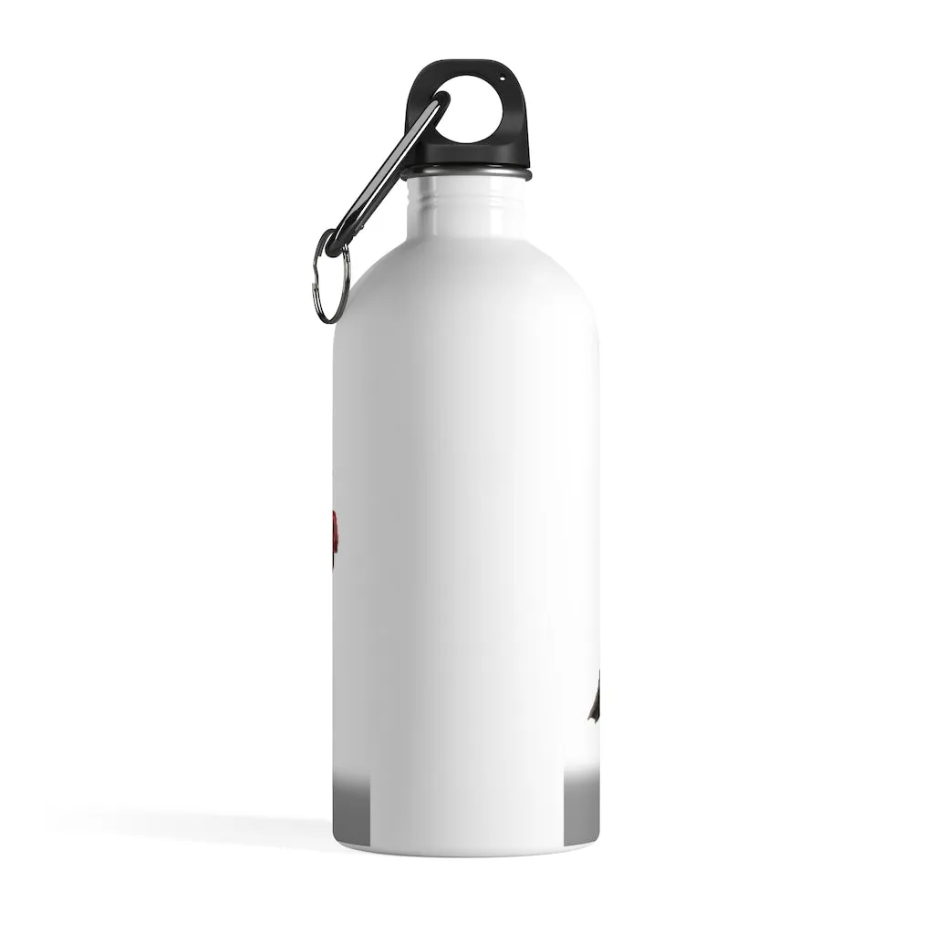 Light Brown Cow Skin Stainless Steel Water Bottle